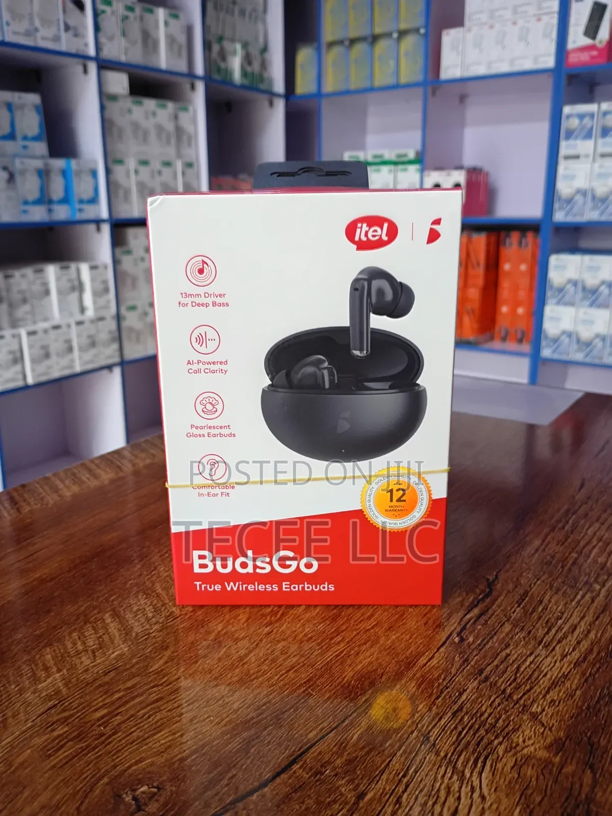 ITEL BudsGo - True Wireless Earbuds