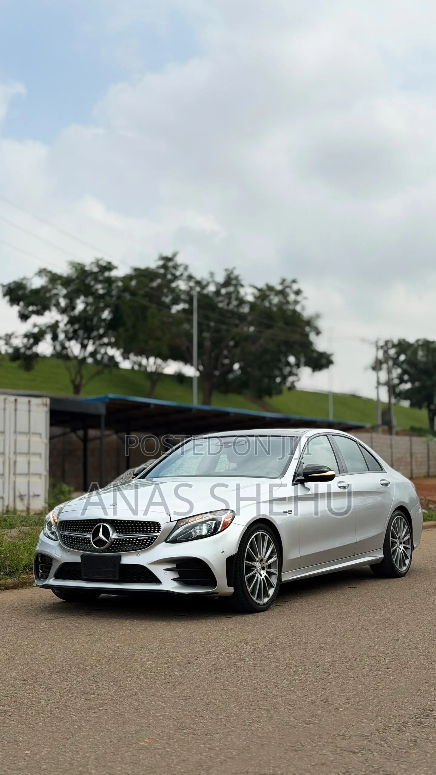Mercedes-Benz C43 4Matic Sedan AWD (3.0L V6 9AM) 2018 Silver