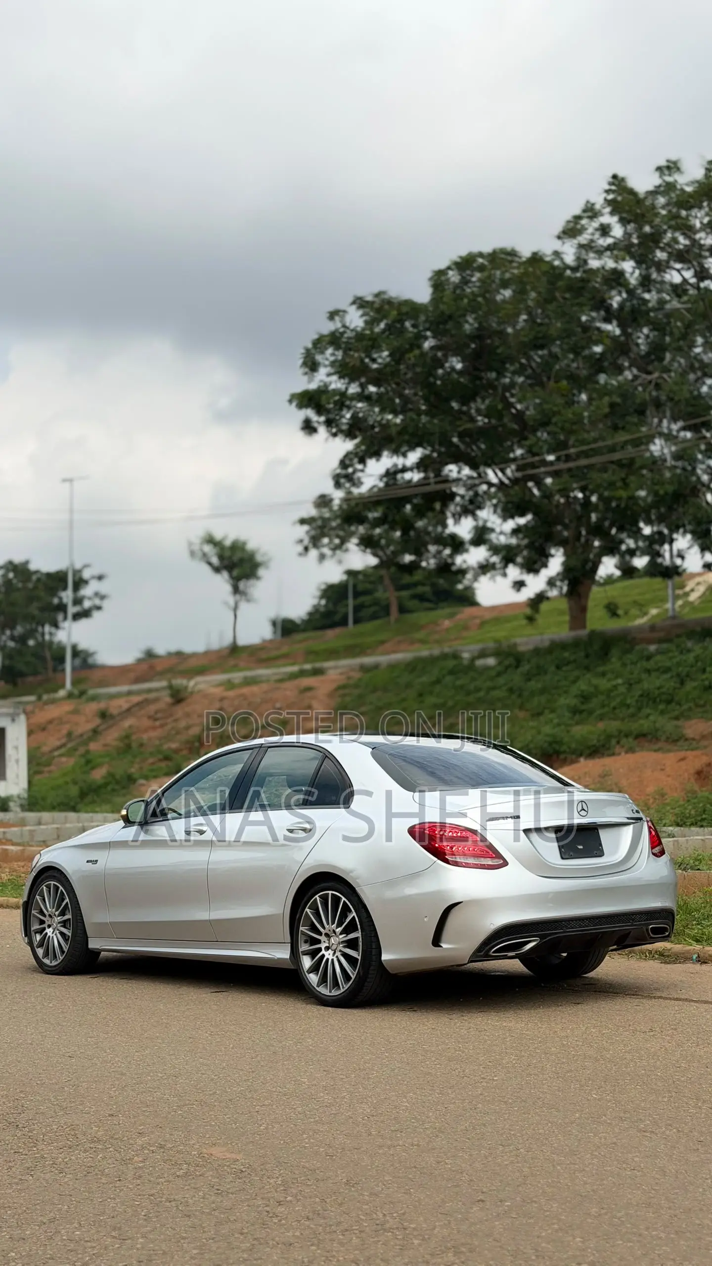 Mercedes-Benz C43 4Matic Sedan AWD (3.0L V6 9AM) 2018 Silver