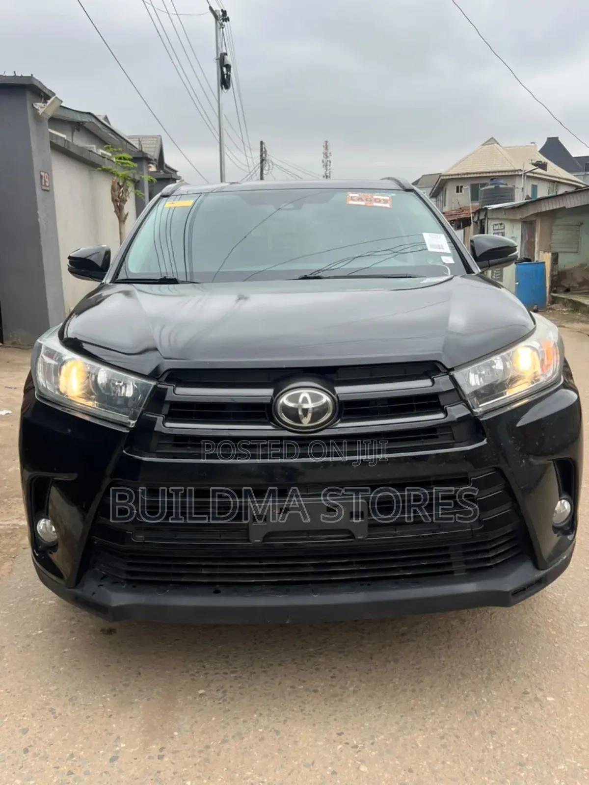 Toyota Highlander SE 4x4 V6 (3.5L 6cyl 8A) 2018 Black