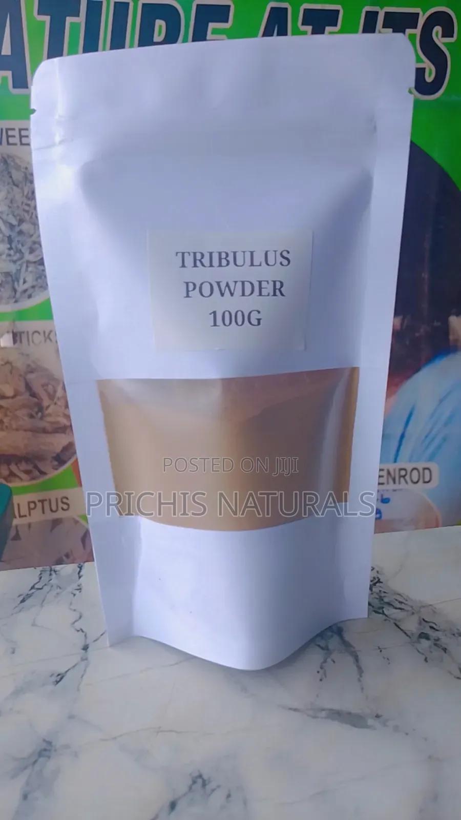 Tribulus Powder 100g– Tribulus Terrestris Powder for Natural Wellness
