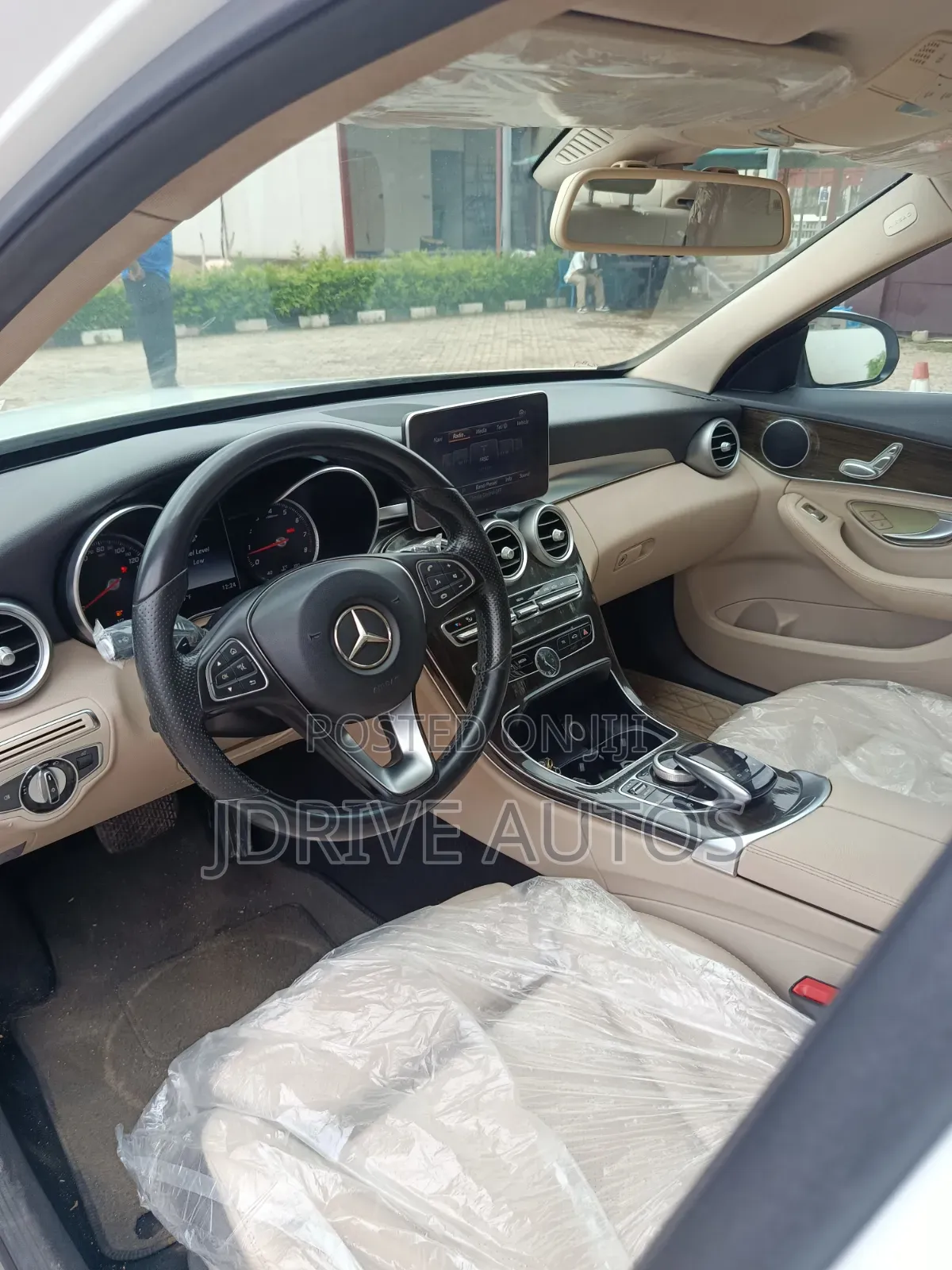 Mercedes-Benz C300 2015 White