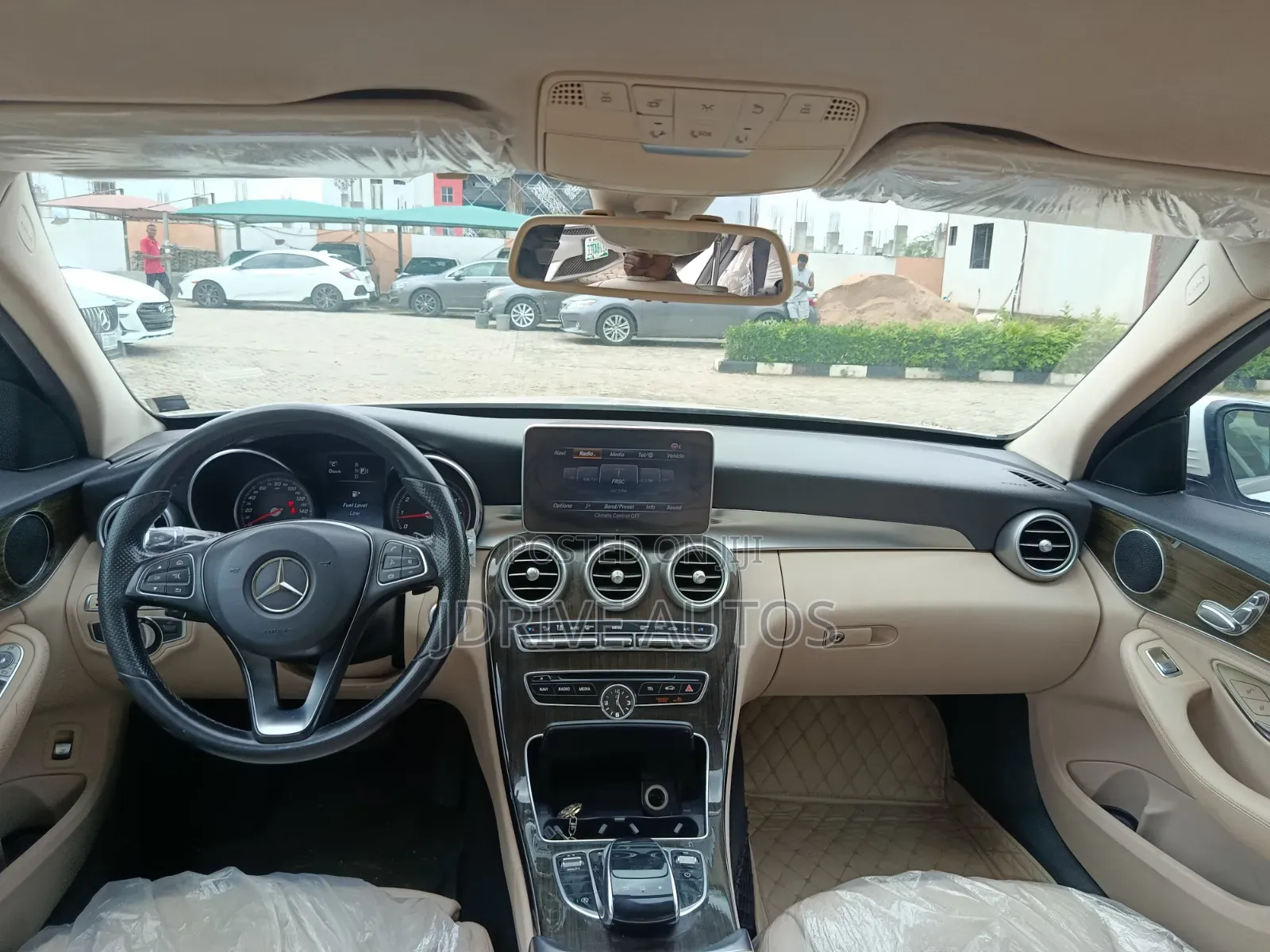 Mercedes-Benz C300 2015 White