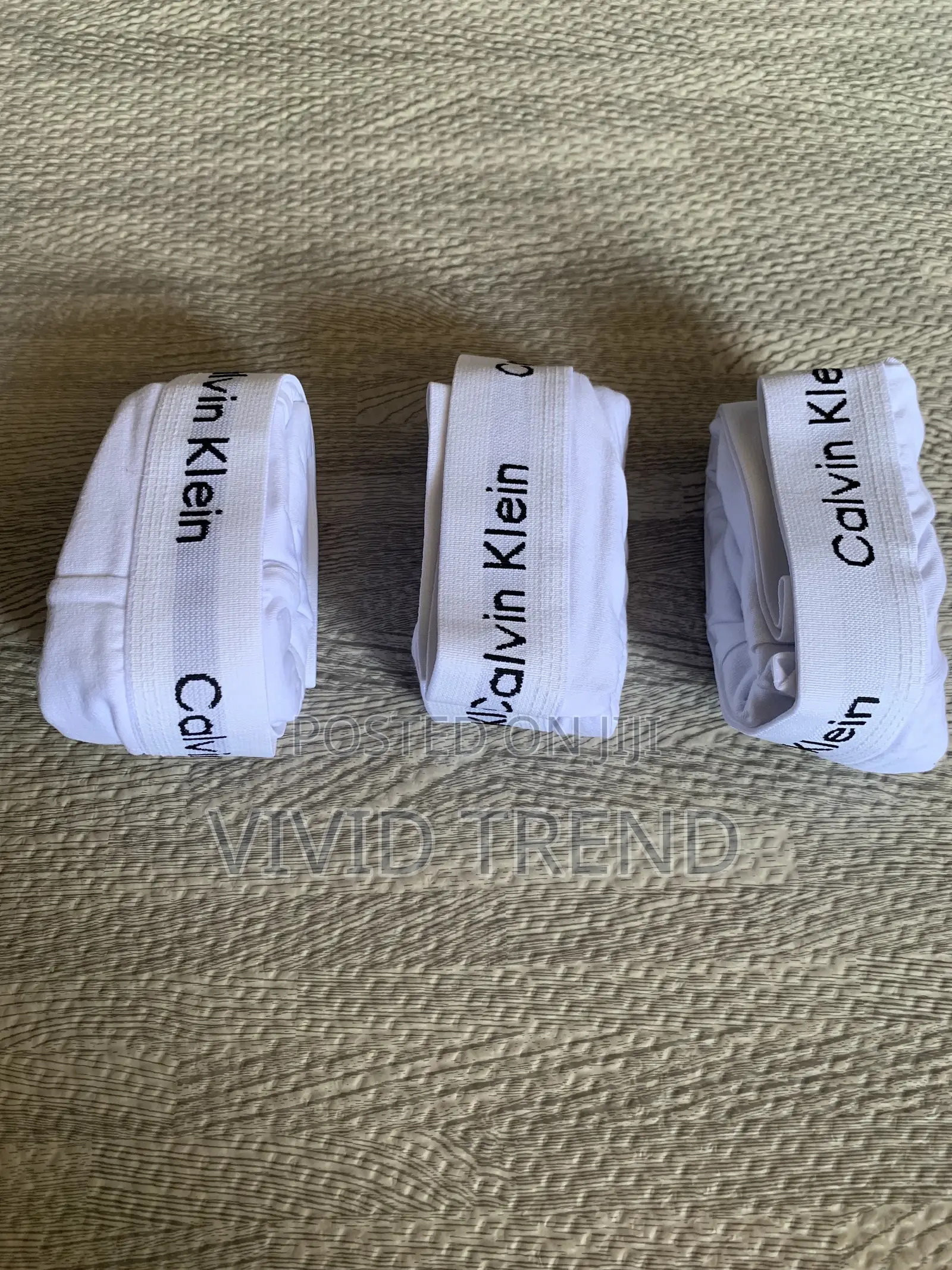 3in1 Original Calvin Klein White Cotton Brief