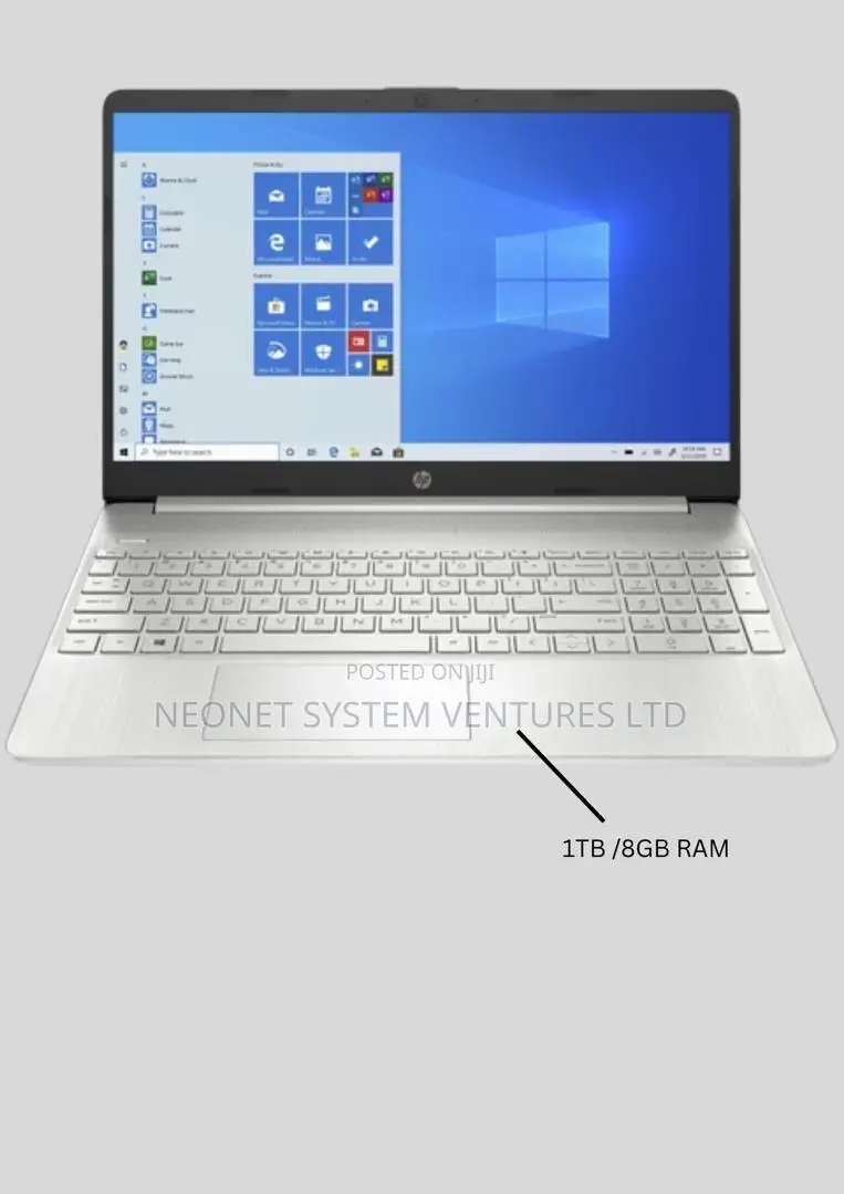 New Laptop HP 15 8GB AMD Ryzen 5 SSD 1T