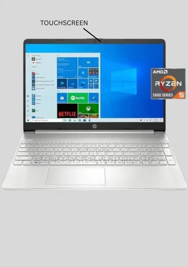 New Laptop HP 15 8GB AMD Ryzen 5 SSD 1T