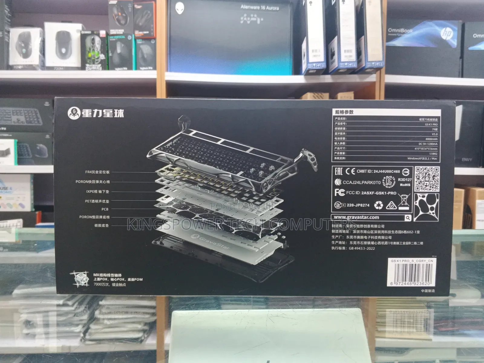 Gravastar Mercury Pro Mechanical Keyboard