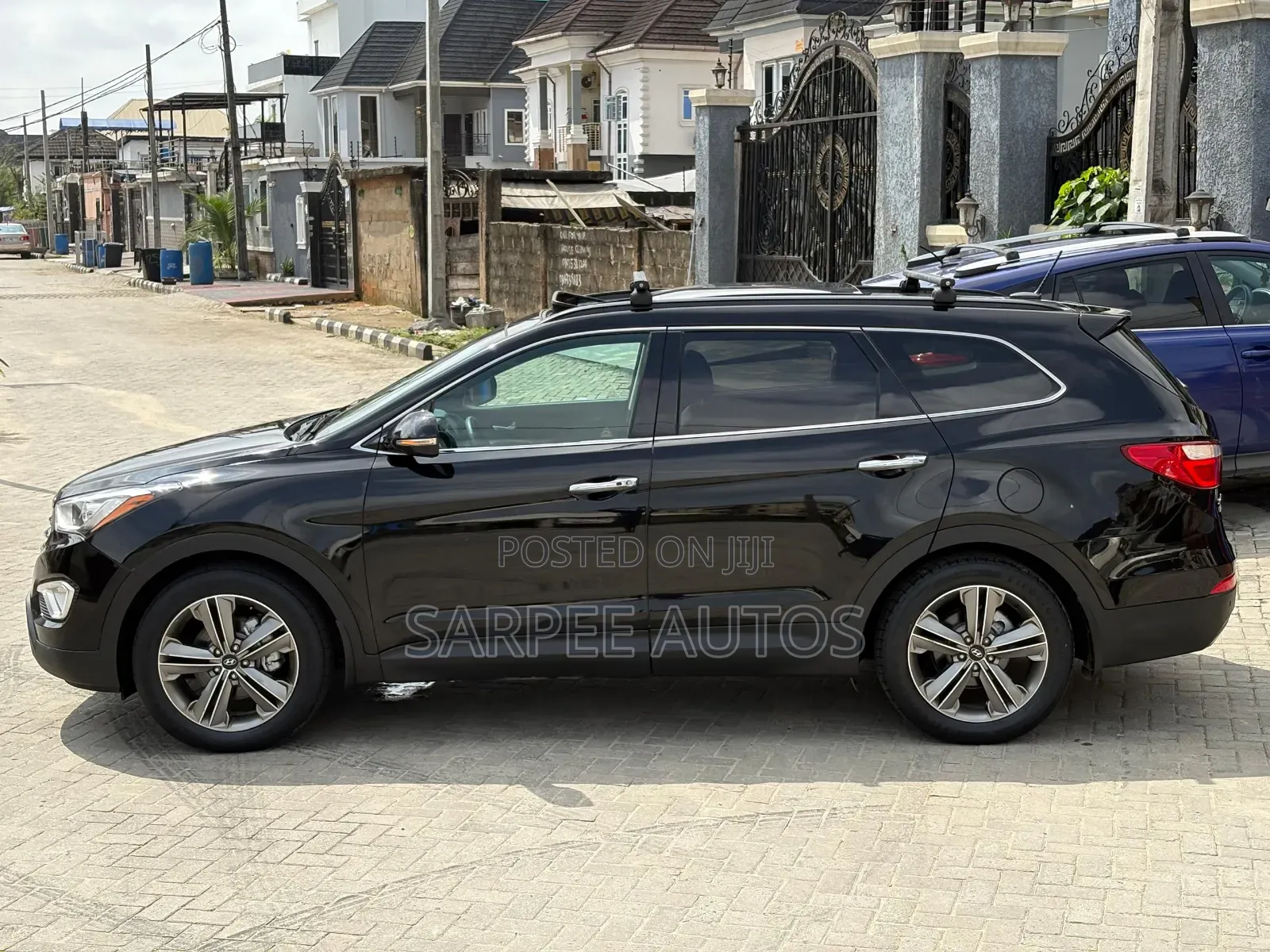 Hyundai Santa Fe Limited 4dr SUV AWD (3.3L 6cyl 6A) 2014 Black