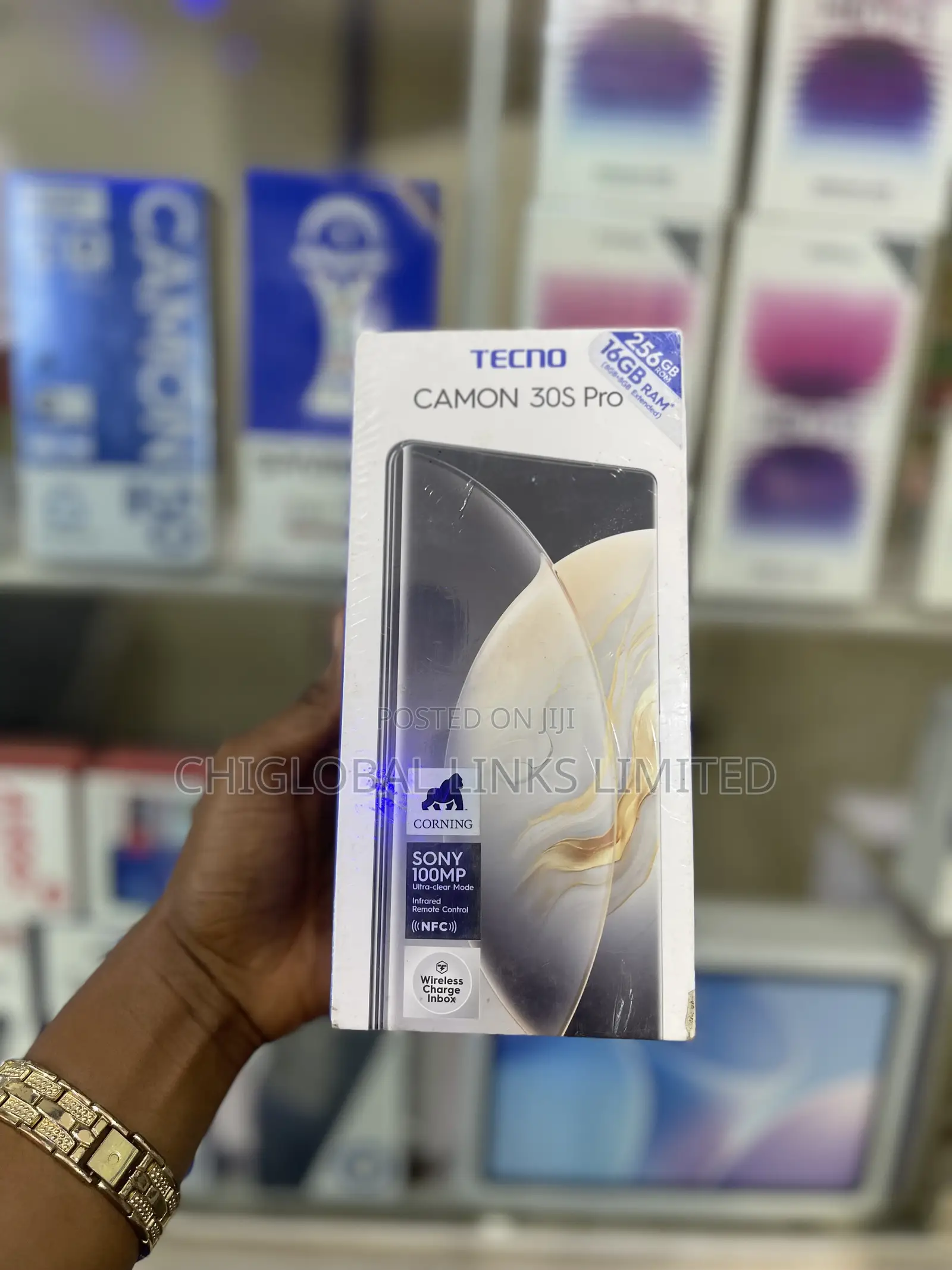 New Tecno Camon 30S Pro 256 GB Blue
