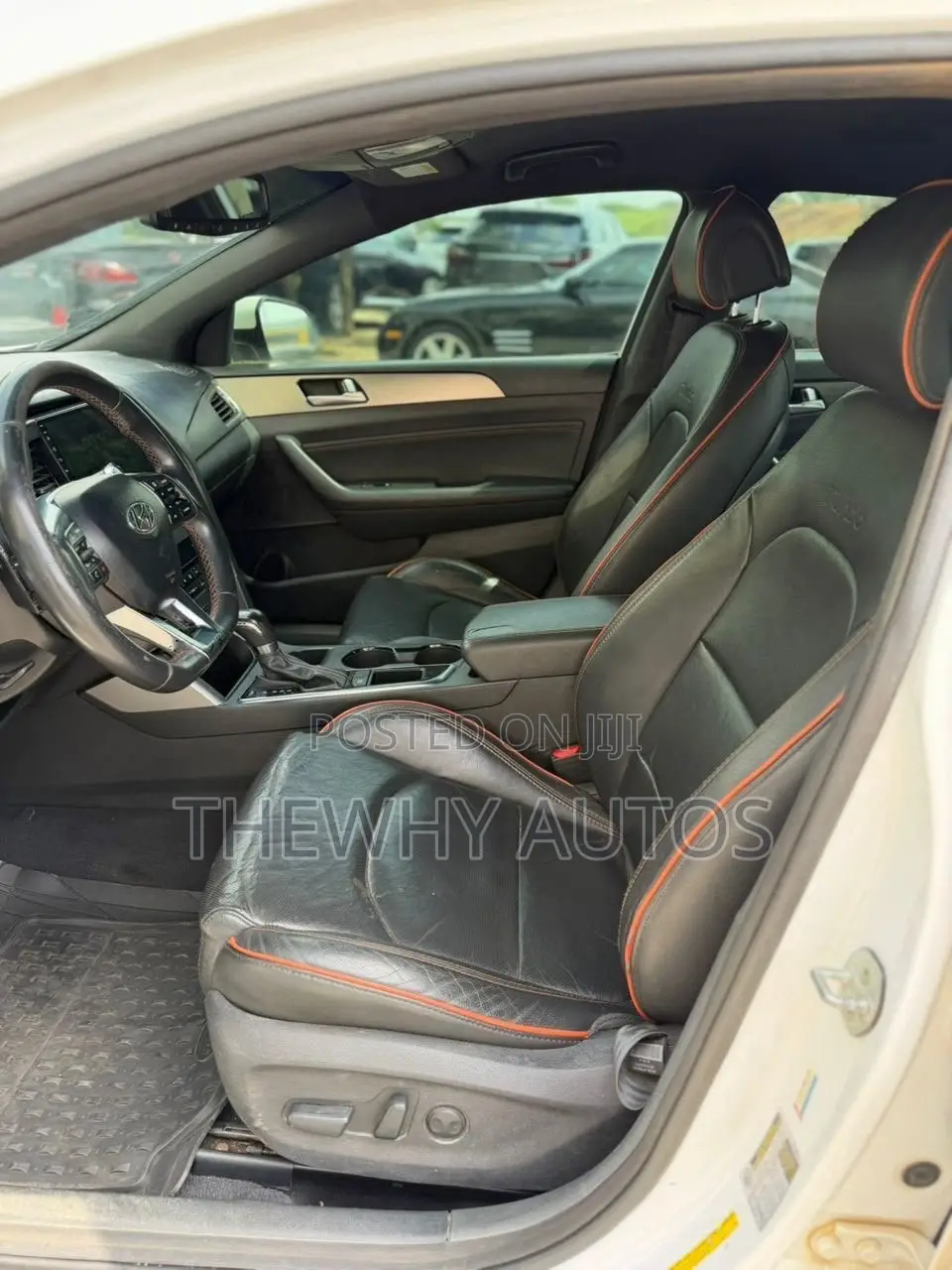 Hyundai Sonata Sport 2.0T 4dr Sedan (2.0L 4cyl Turbo 6A) 2015 White