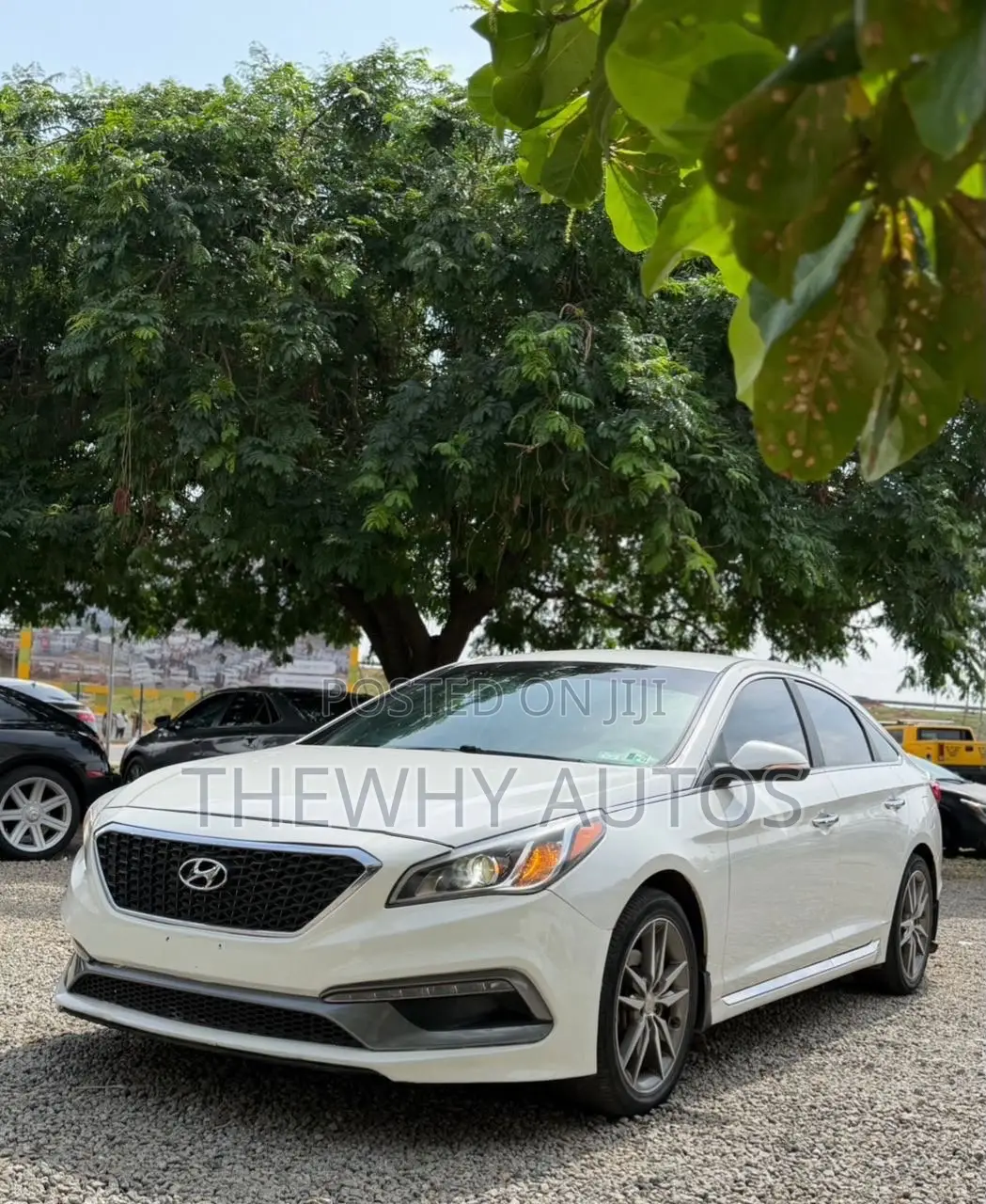 Hyundai Sonata Sport 2.0T 4dr Sedan (2.0L 4cyl Turbo 6A) 2015 White