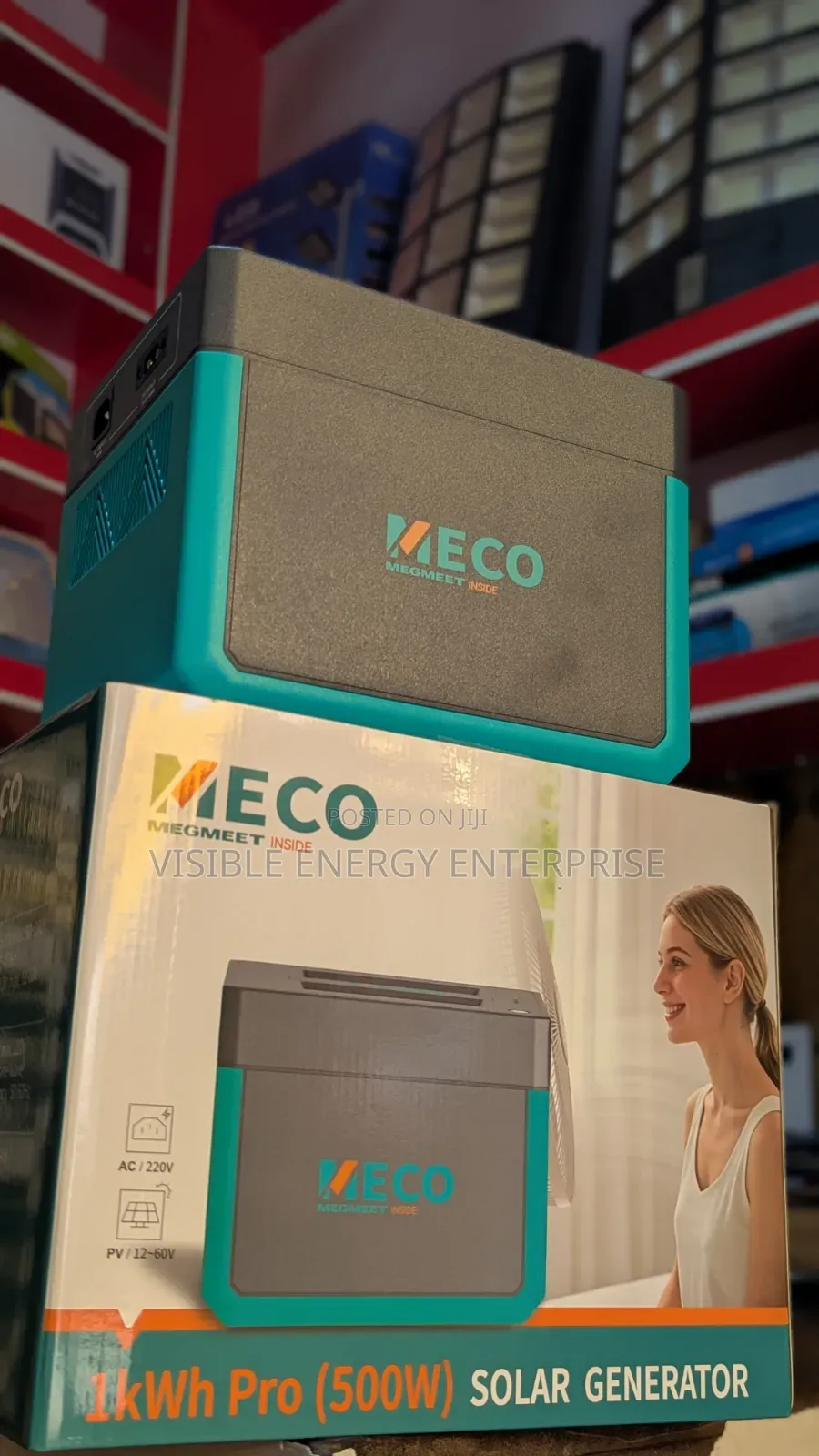 MECO 1kwh Pro|500w Solar Generator