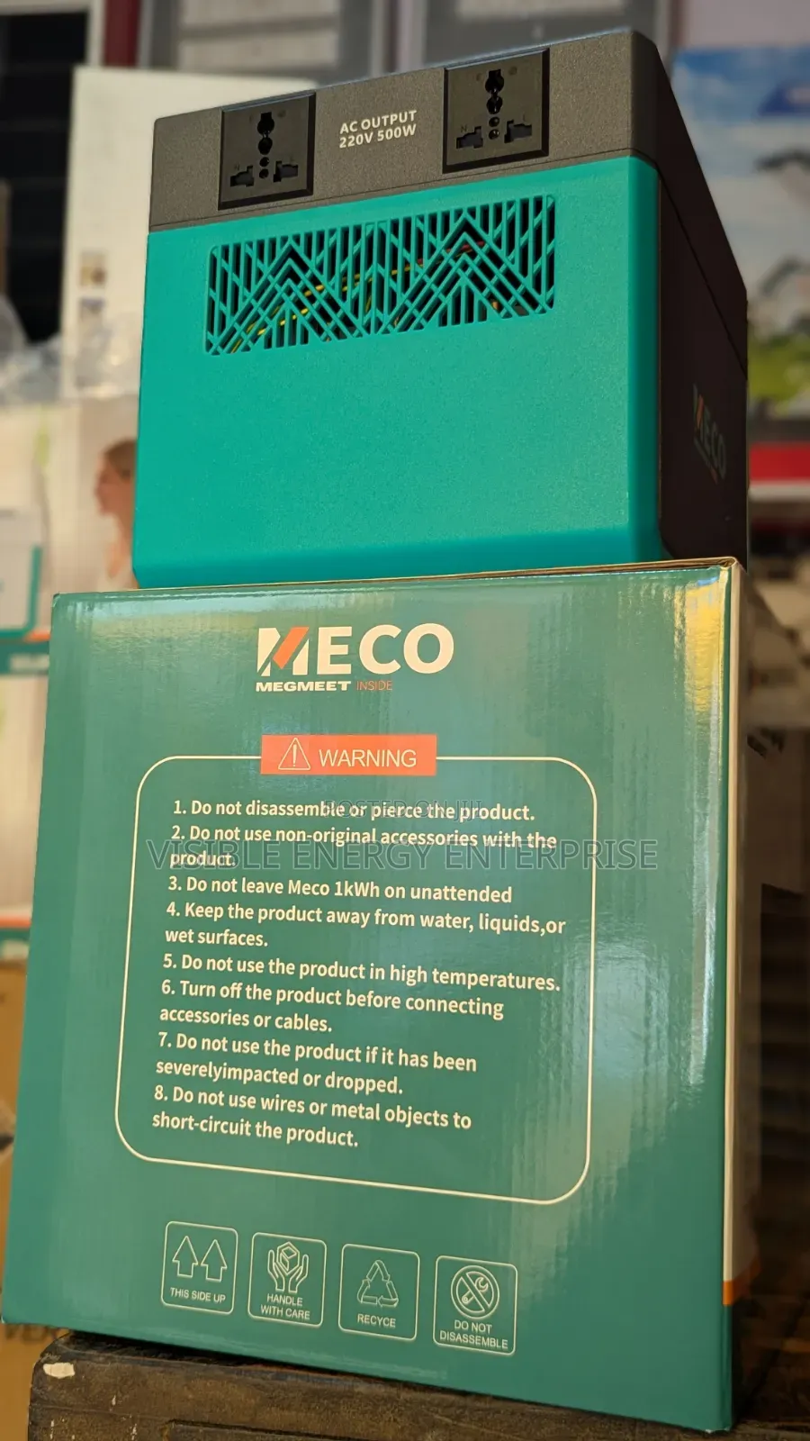 MECO 1kwh Pro|500w Solar Generator