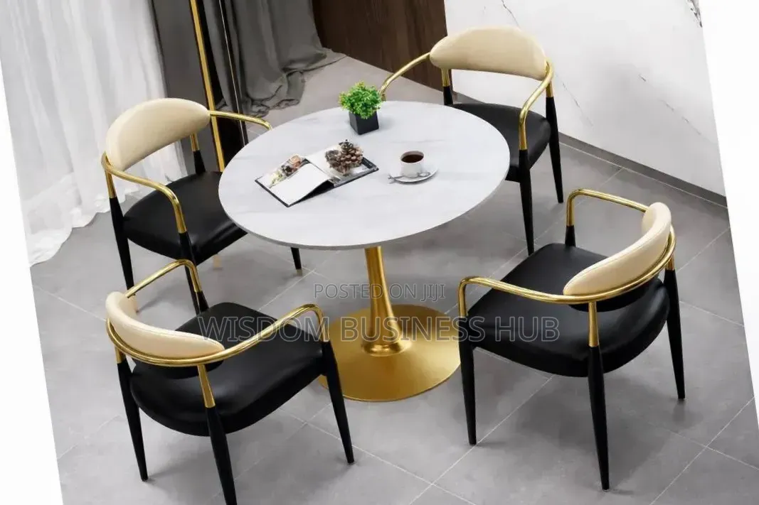 Luxury Cafe Table and Chairs