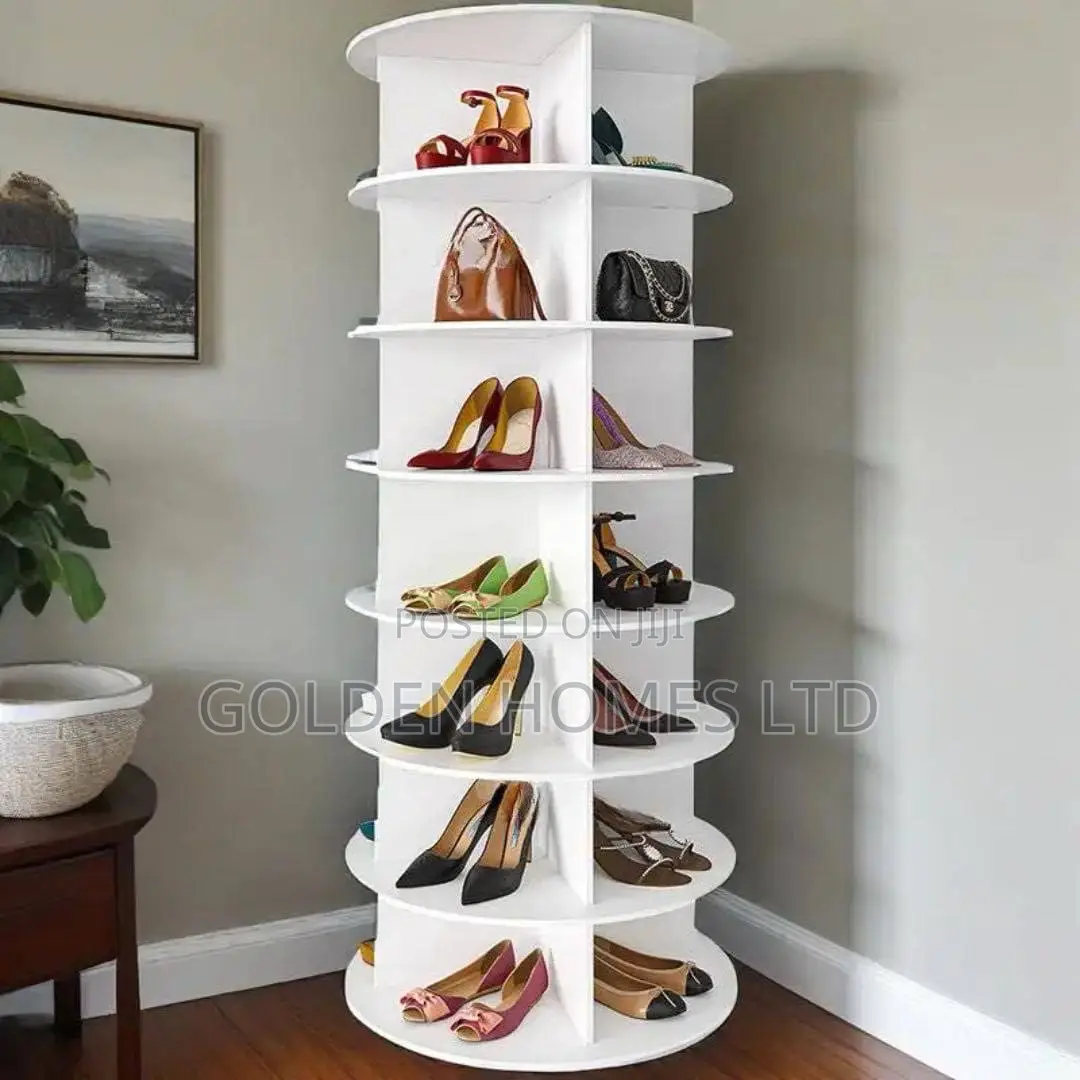 Rotating Shoe Rack
