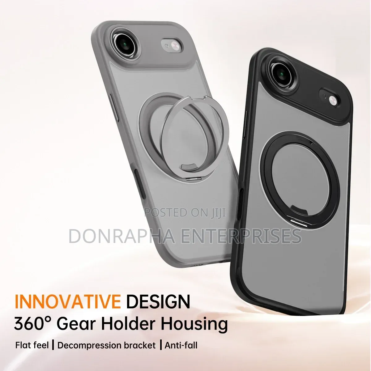 Transparent Clear Case for iPhone 17 Air – Shockproof Protective Cover