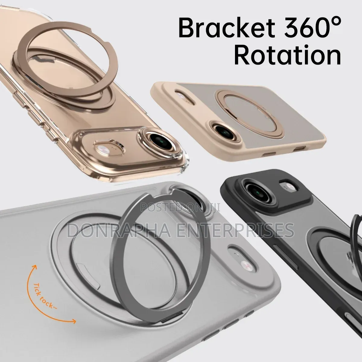 Transparent Clear Case for iPhone 17 Air – Shockproof Protective Cover