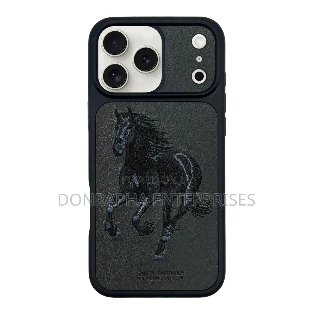 Polo Club Leather Pouch for iPhone 17 Pro Max – Premium