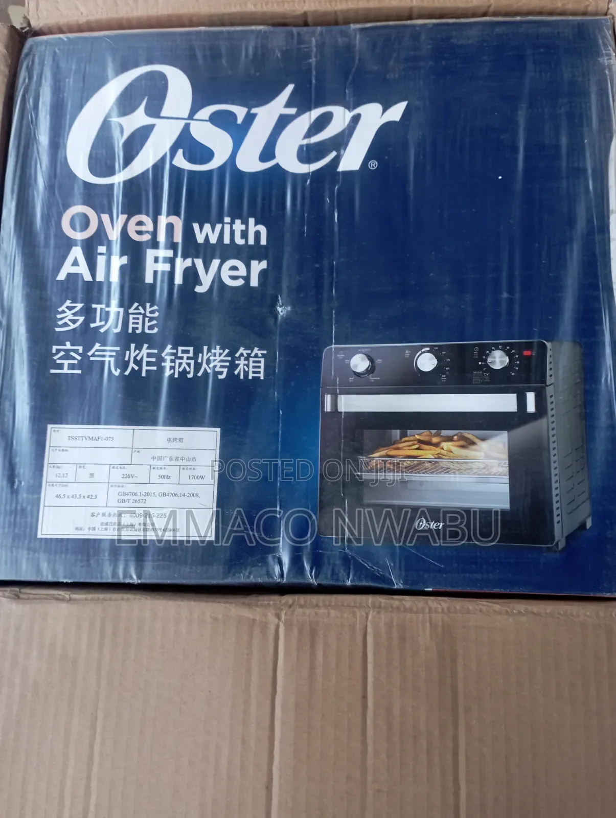Oster 25litres Oven With Airfryer