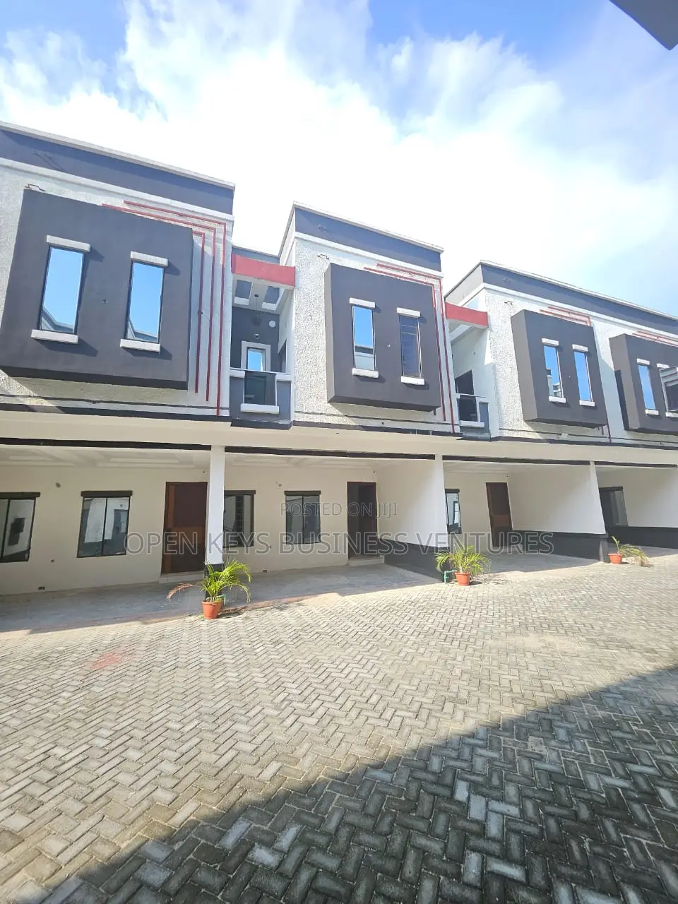 Furnished 4bdrm Duplex in Patheon Street, By, Lafiaji for sale