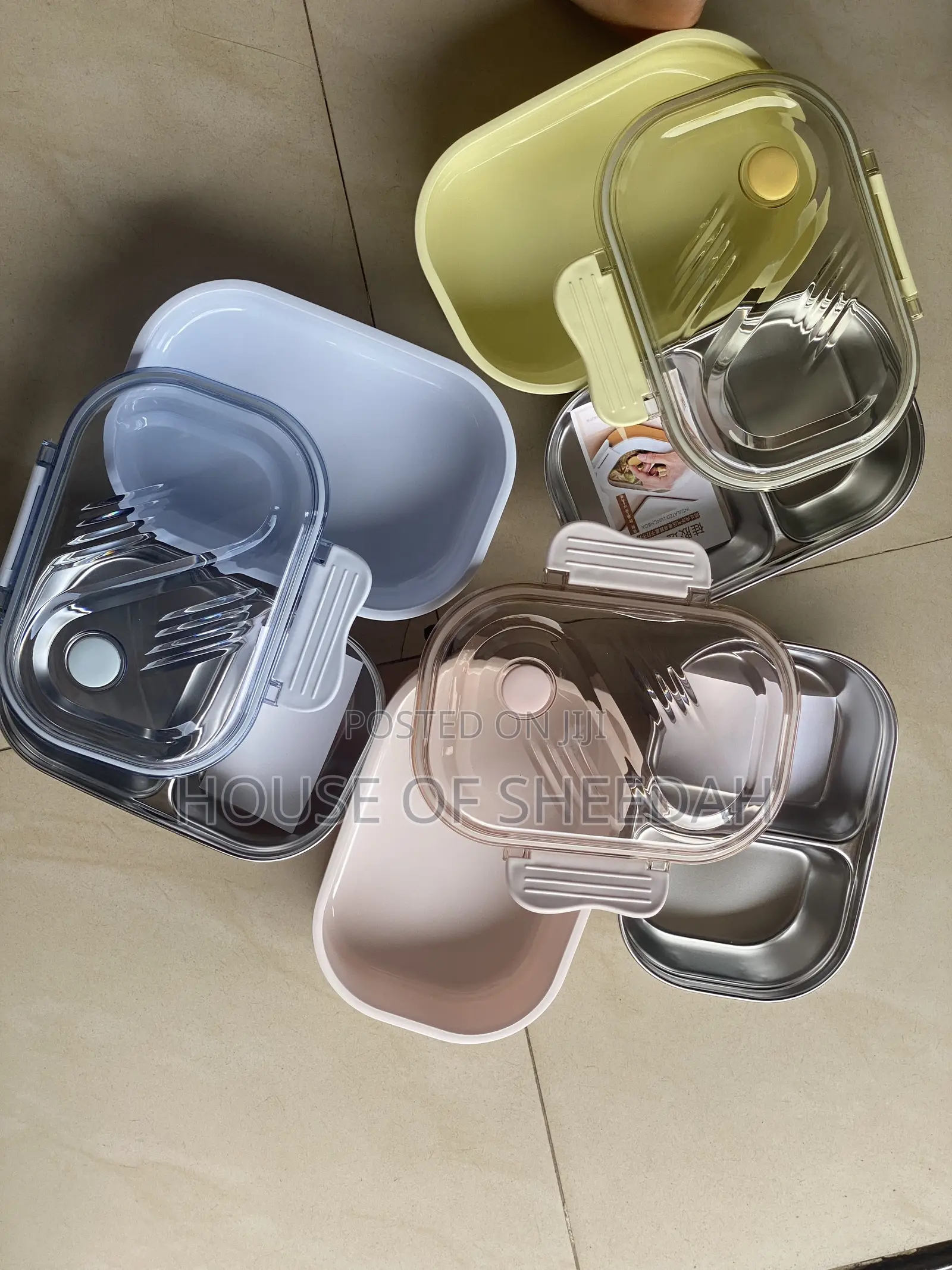 Light Luxury Stainless Steel Lunch Box