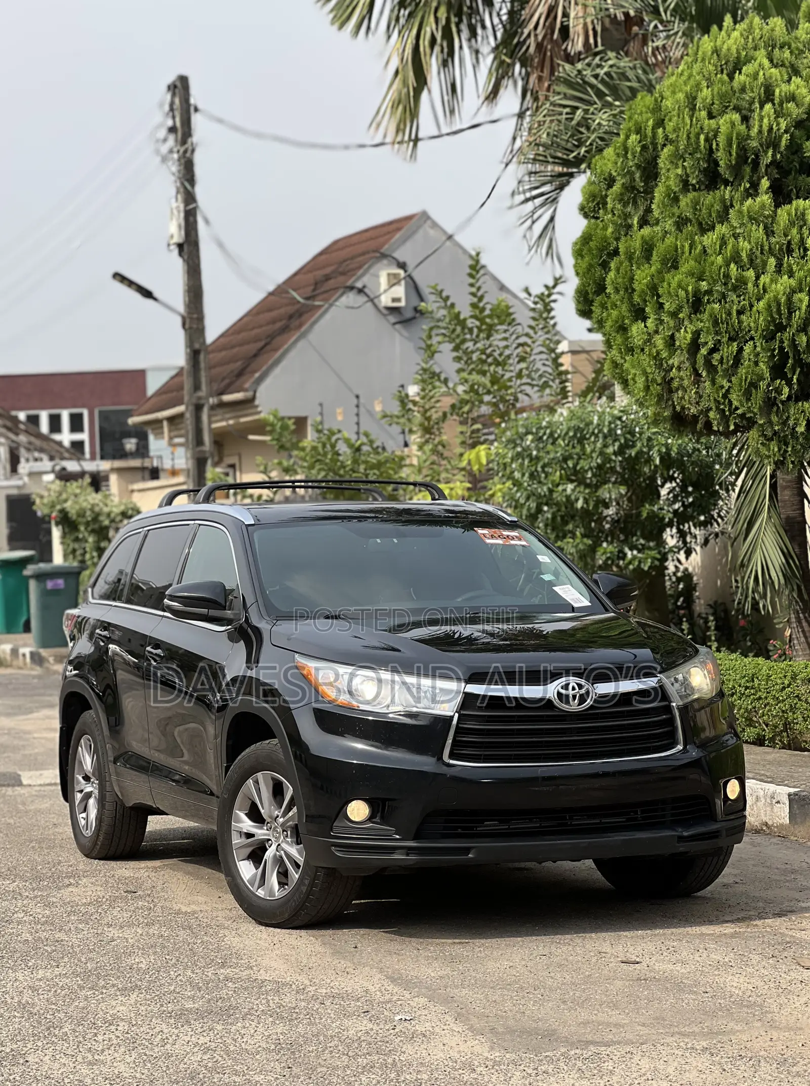 Toyota Highlander XLE 4dr SUV AWD (3.5L 6cyl 6A) 2015 Black