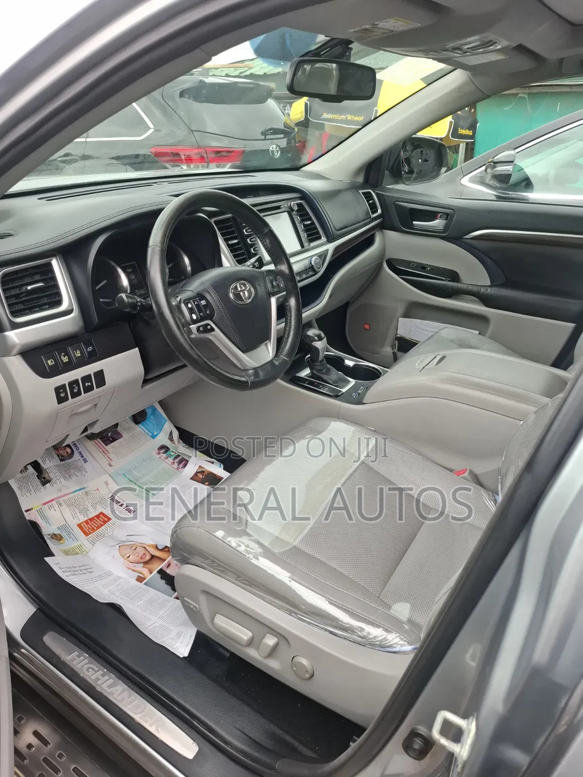 Toyota Highlander Limited Platinum V6 4x4 (3.5L 6cyl 6A) 2016 Silver