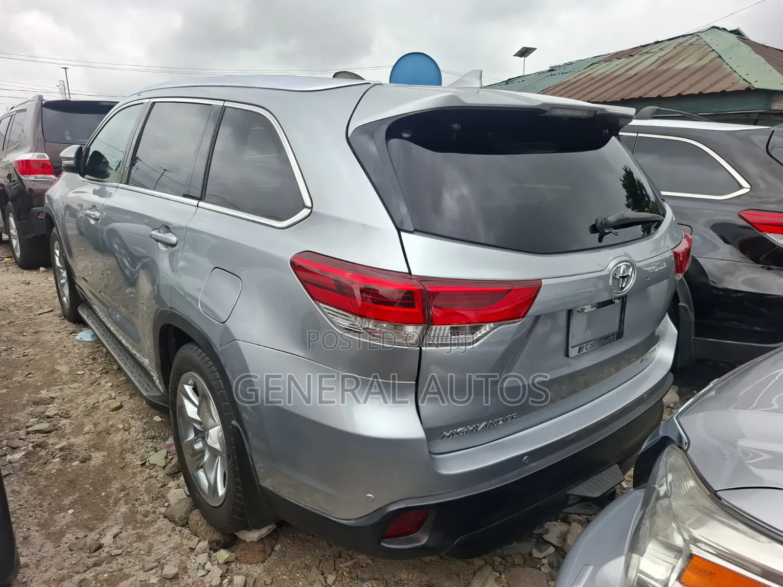 Toyota Highlander Limited Platinum V6 4x4 (3.5L 6cyl 6A) 2016 Silver