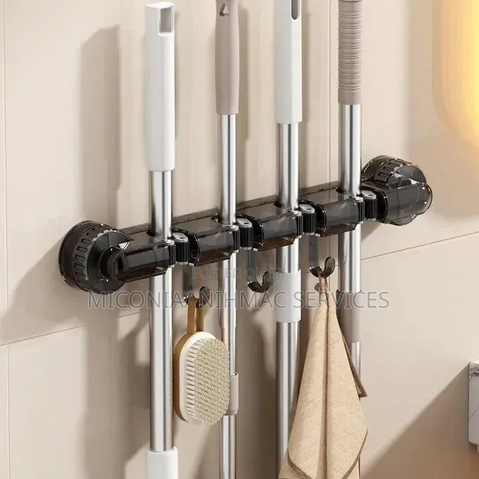 Mop Clamp With Suction Cup