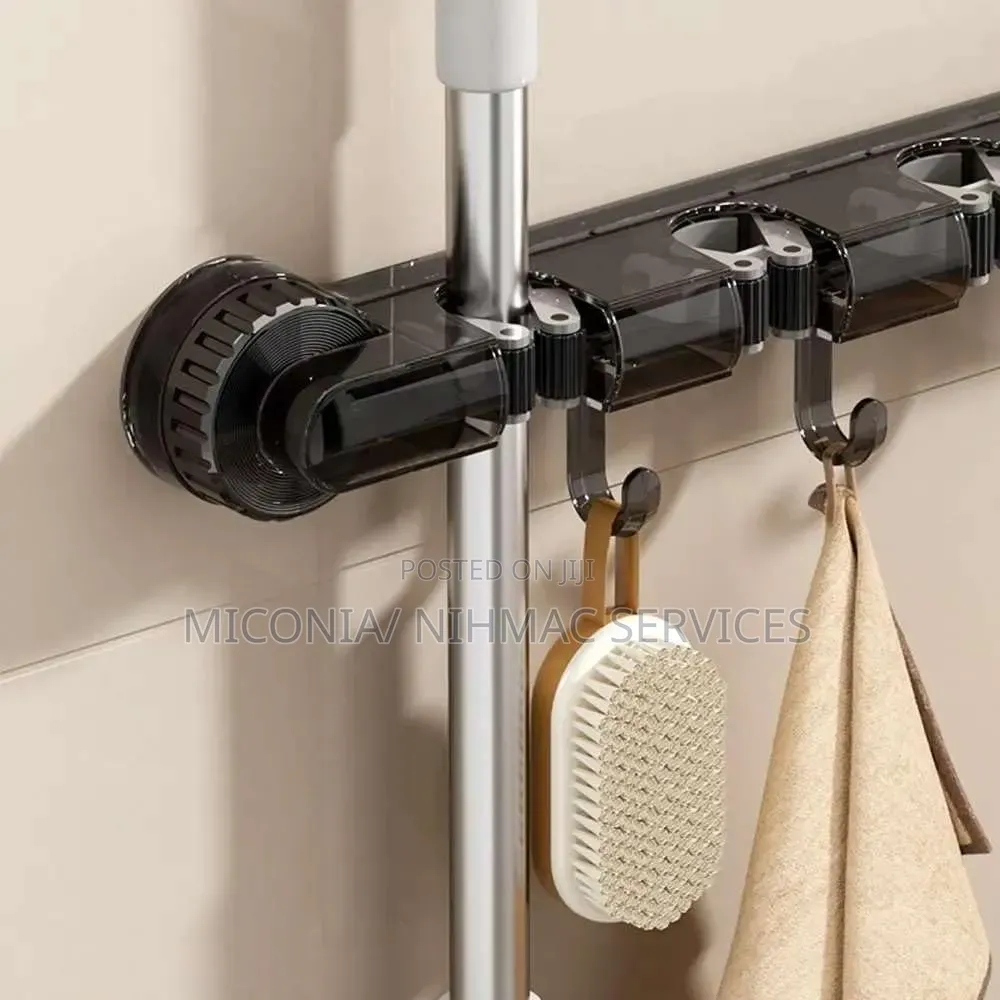 Mop Clamp With Suction Cup