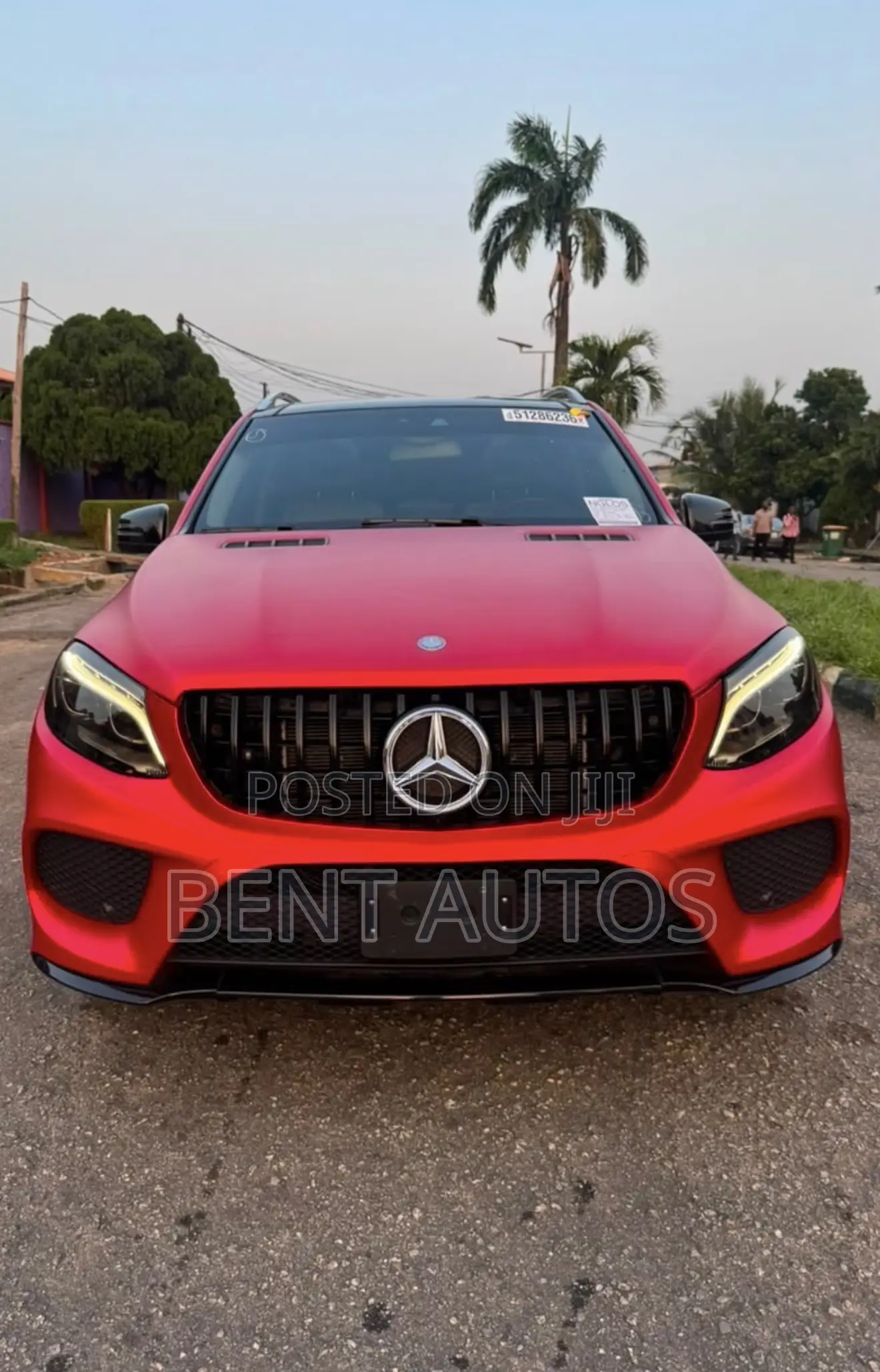 Mercedes-Benz GLE-Class GLE 400 4MATIC 2017 Red