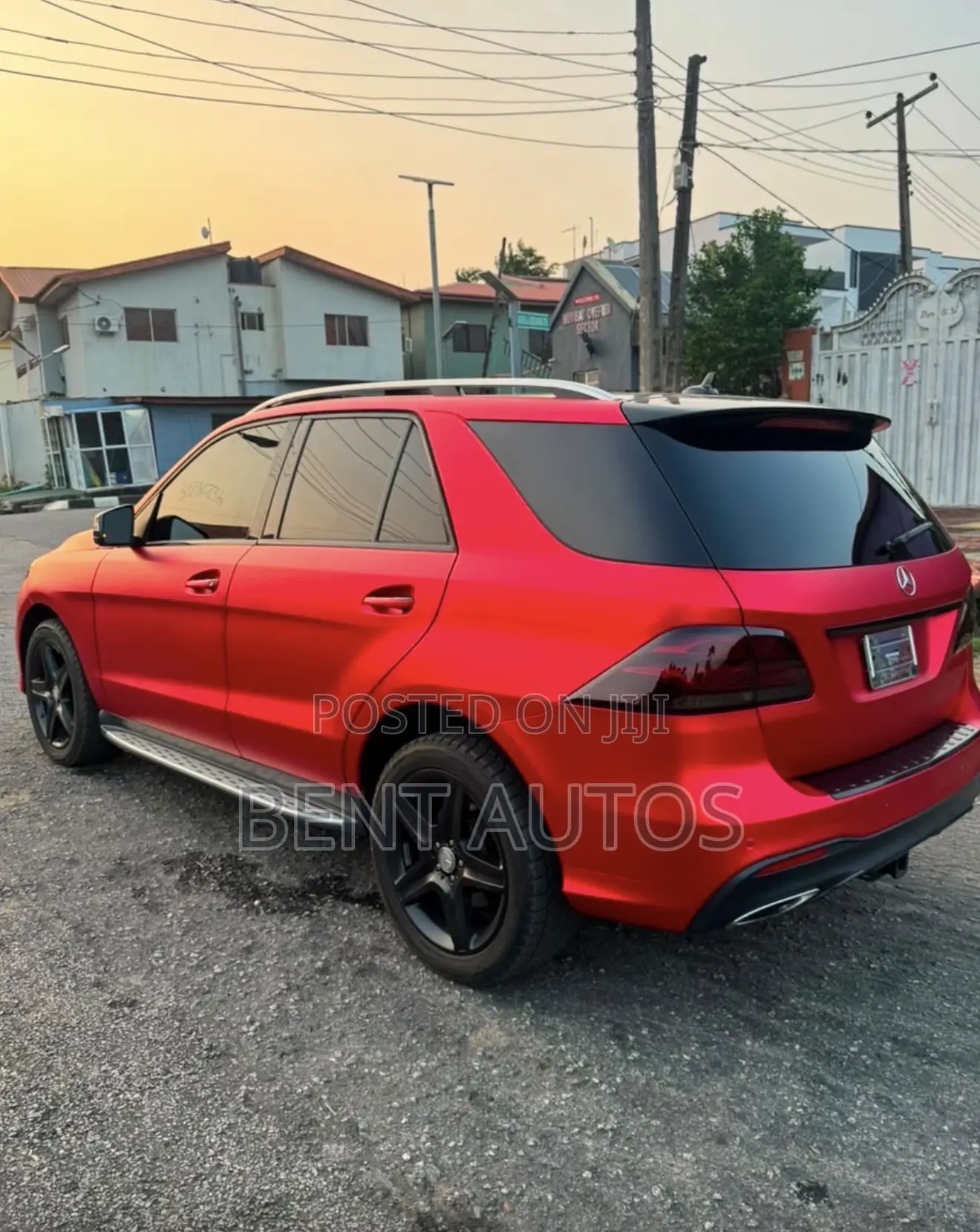 Mercedes-Benz GLE-Class GLE 400 4MATIC 2017 Red
