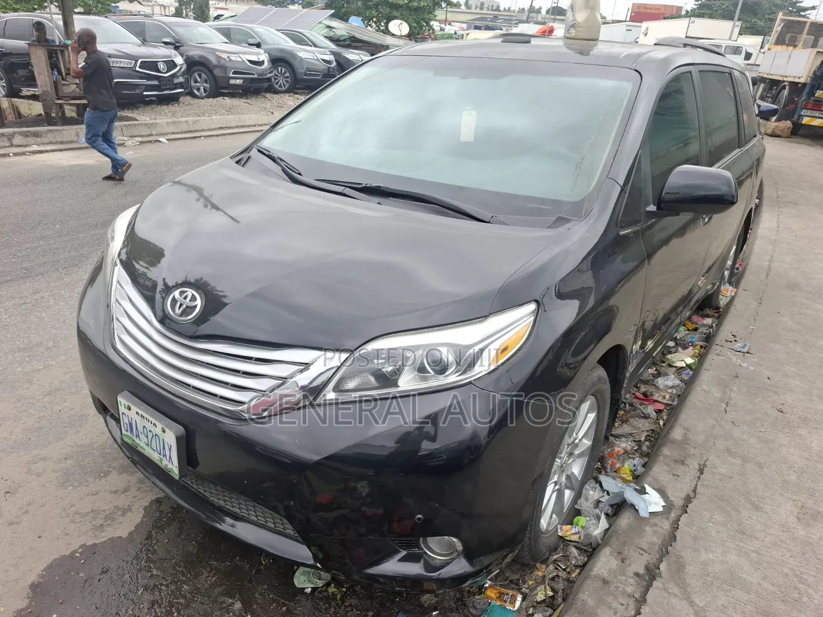 Toyota Sienna Limited 7 Passenger 2012 Black