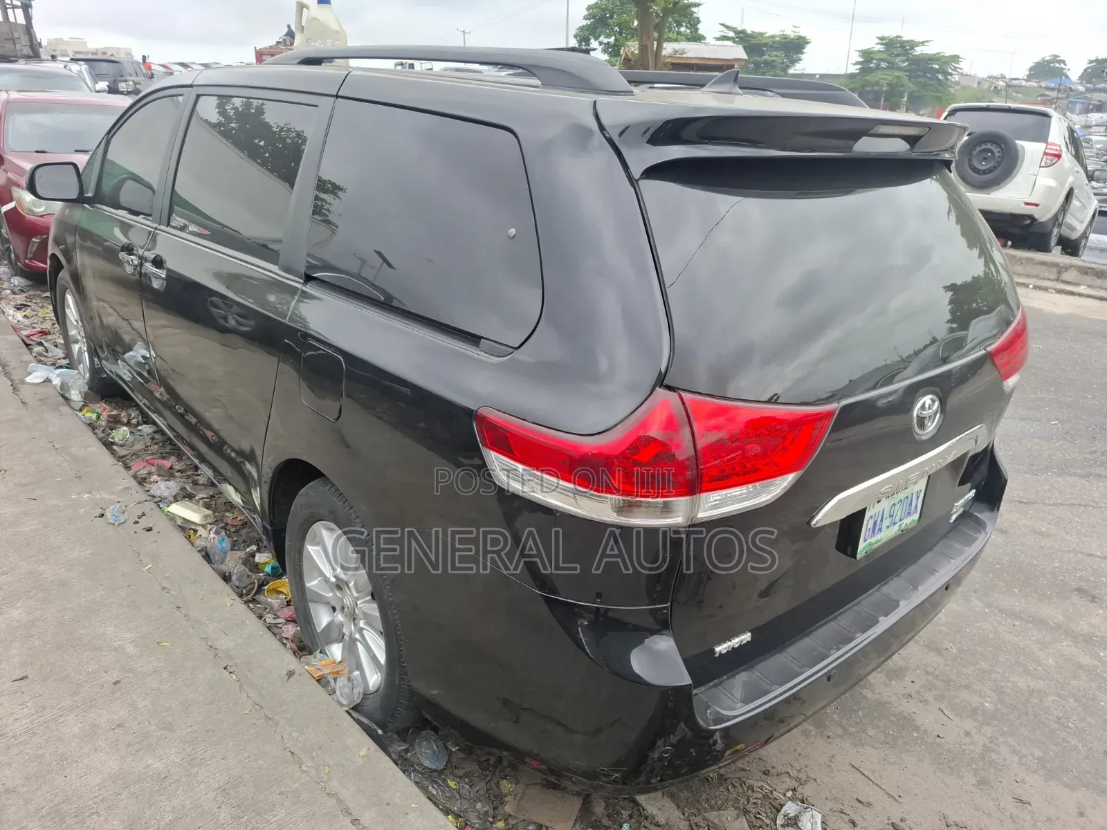 Toyota Sienna Limited 7 Passenger 2012 Black