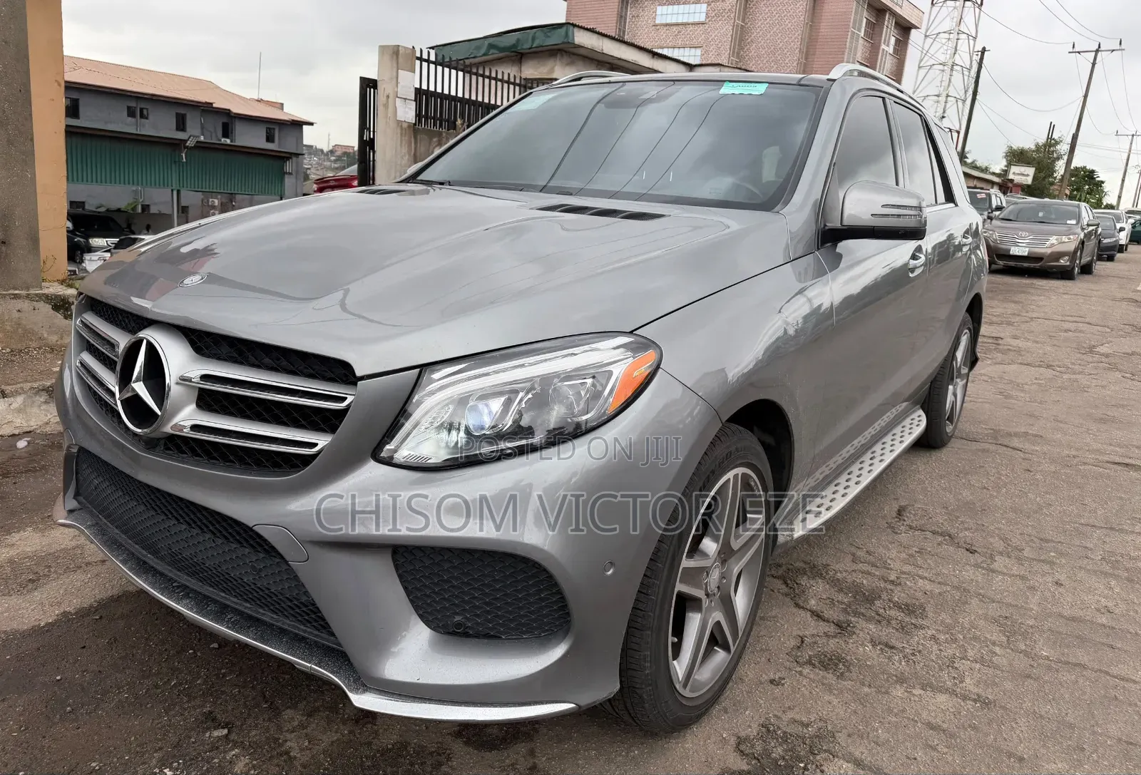 Mercedes-Benz GLE-Class GLE 350d 4MATIC 2016 Gray