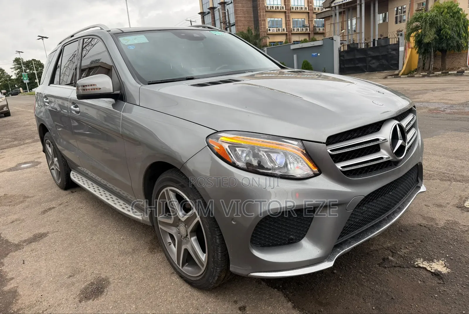 Mercedes-Benz GLE-Class GLE 350d 4MATIC 2016 Gray