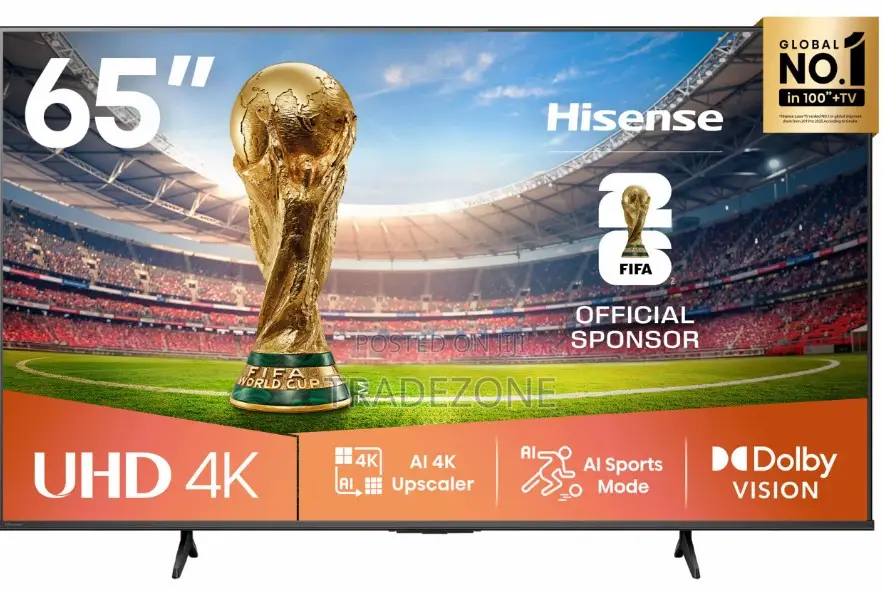 Hisense 65a6q | 65′′ Uhd Vidaa Smart TV