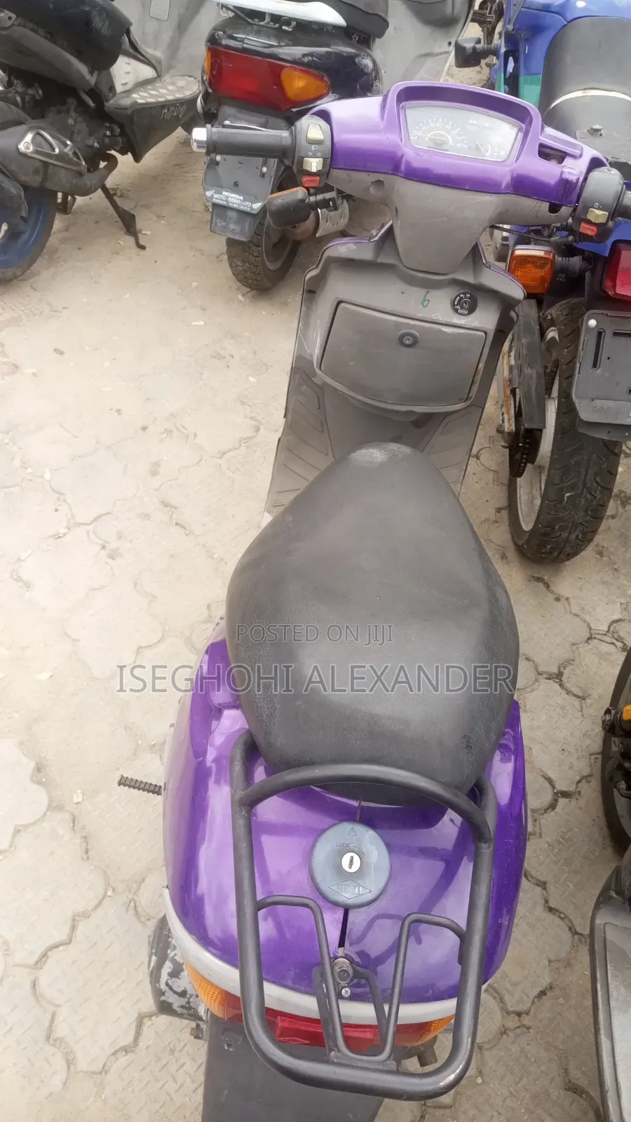 Motorcycle 2002 Purple