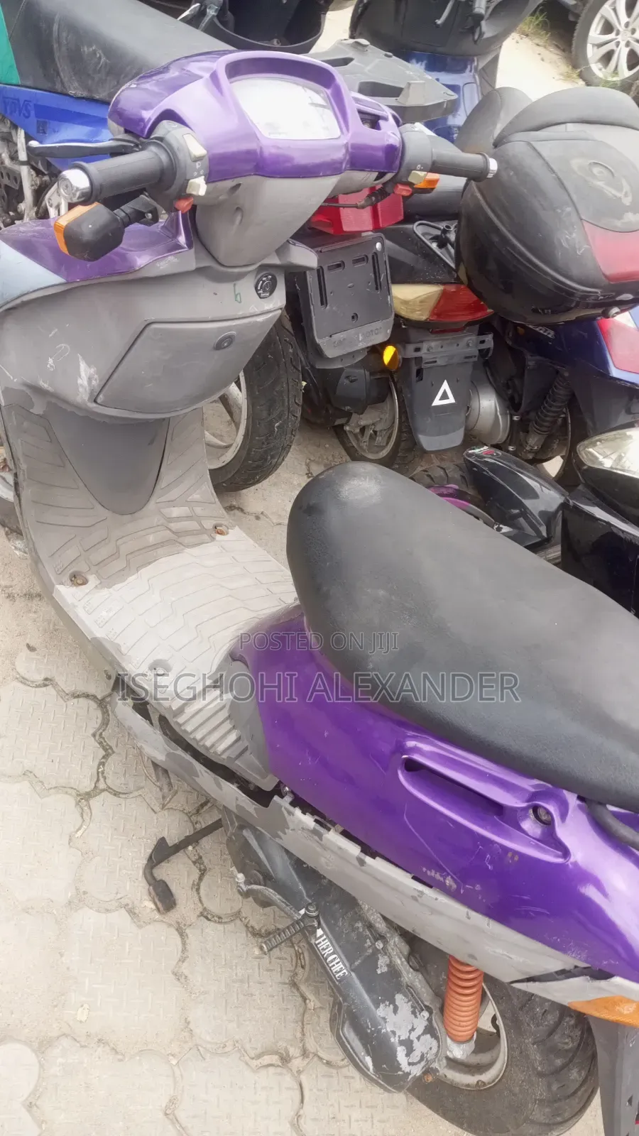 Motorcycle 2002 Purple
