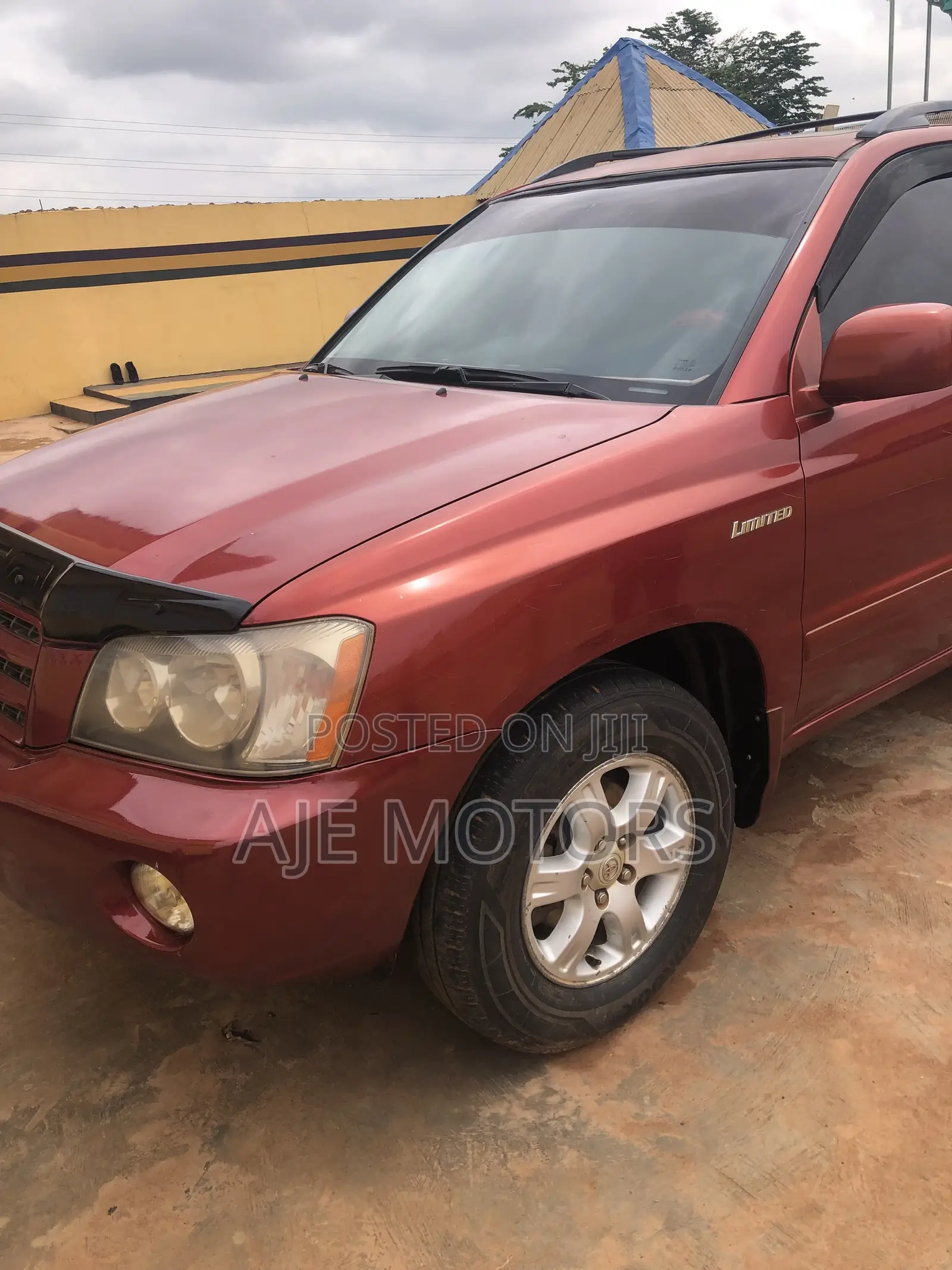 Toyota Highlander 2003 Red