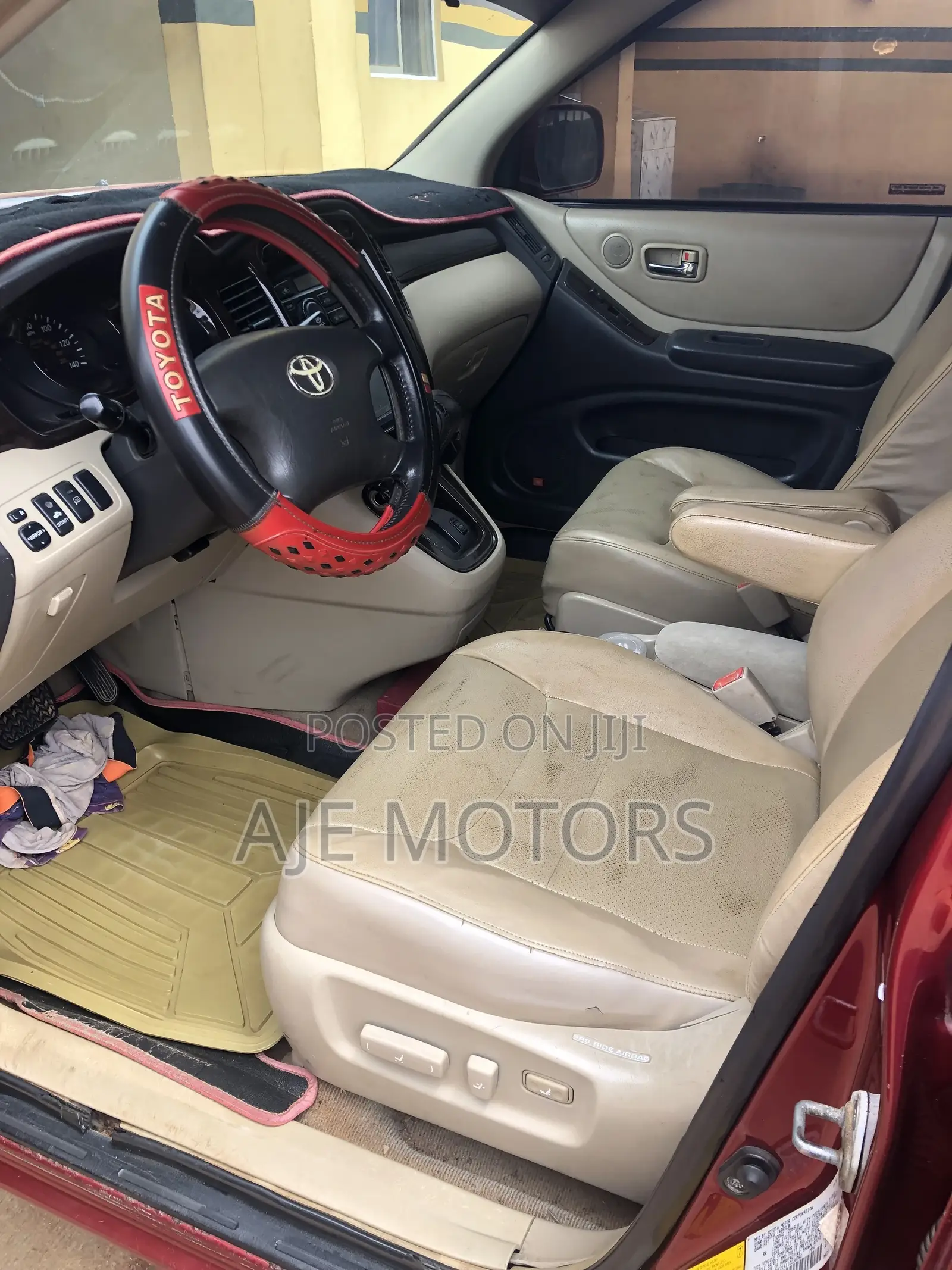 Toyota Highlander 2003 Red
