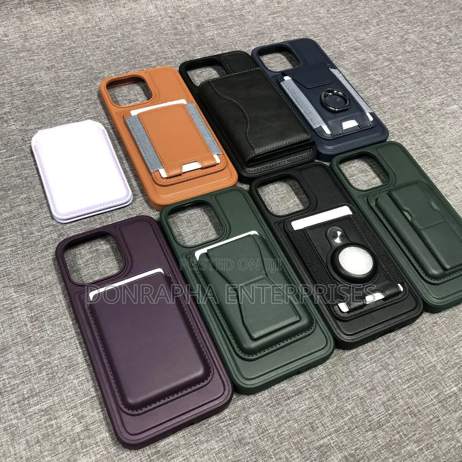 iPhone Wallet Case With Card Holder – Shockproof Protective Cover