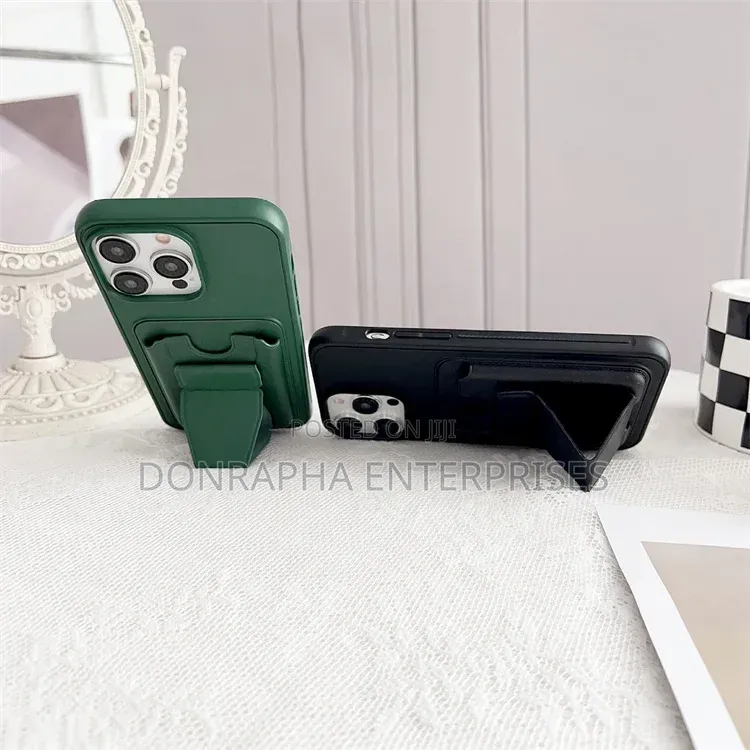 iPhone Wallet Case With Card Holder – Shockproof Protective Cover