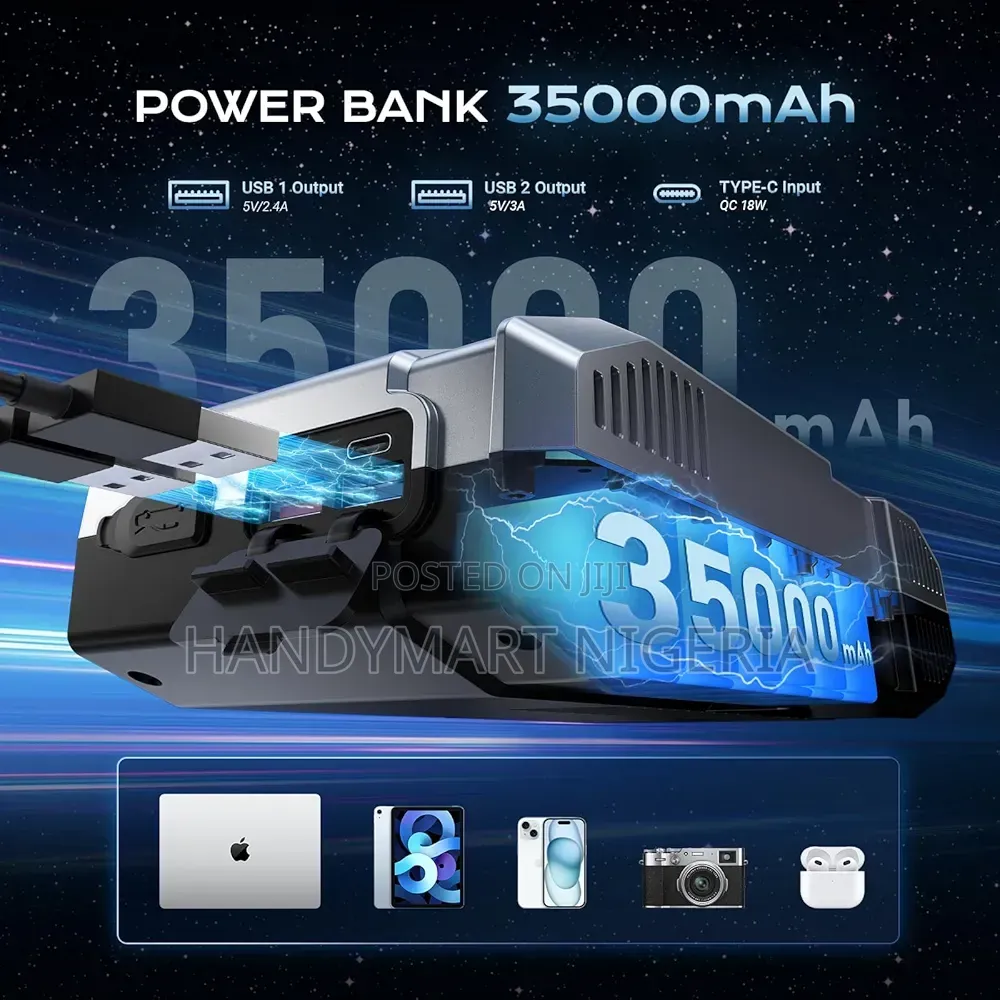 4-in-1 Universal Car Jump Starter and Air Compressor 33% OFF