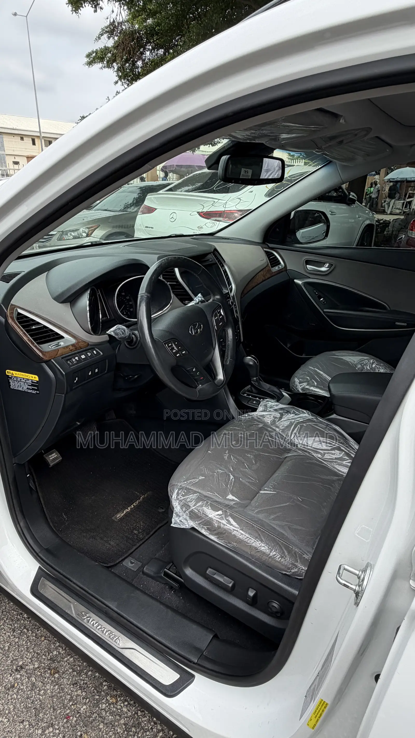 Hyundai Santa Fe 2017 White
