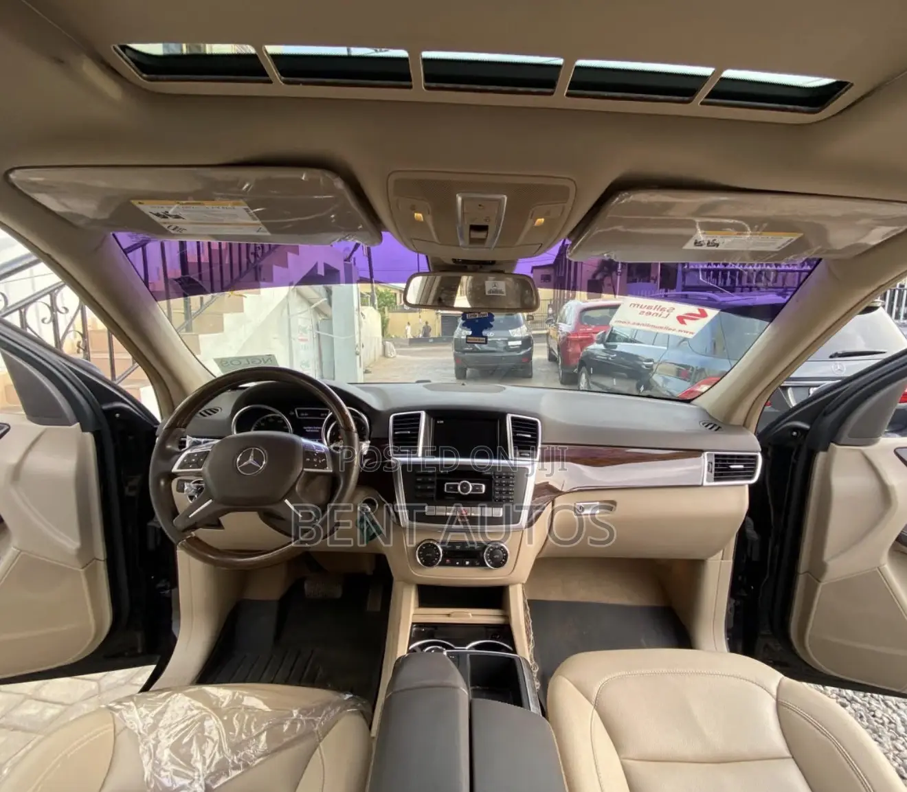 Mercedes-Benz M Class ML 350 4Matic 2012 Black