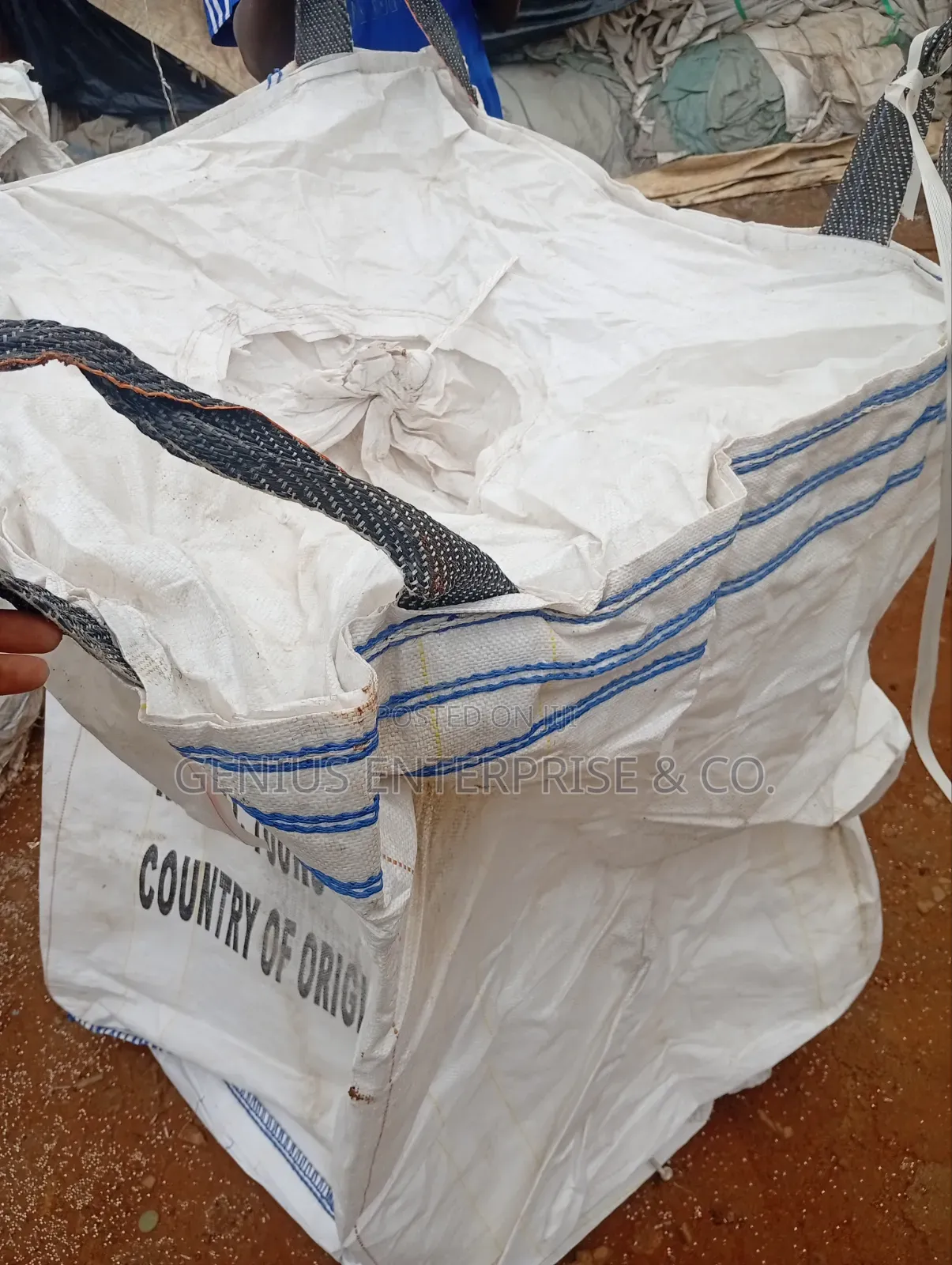 Waste Recycling Jumbo Construction Bags 1000kg
