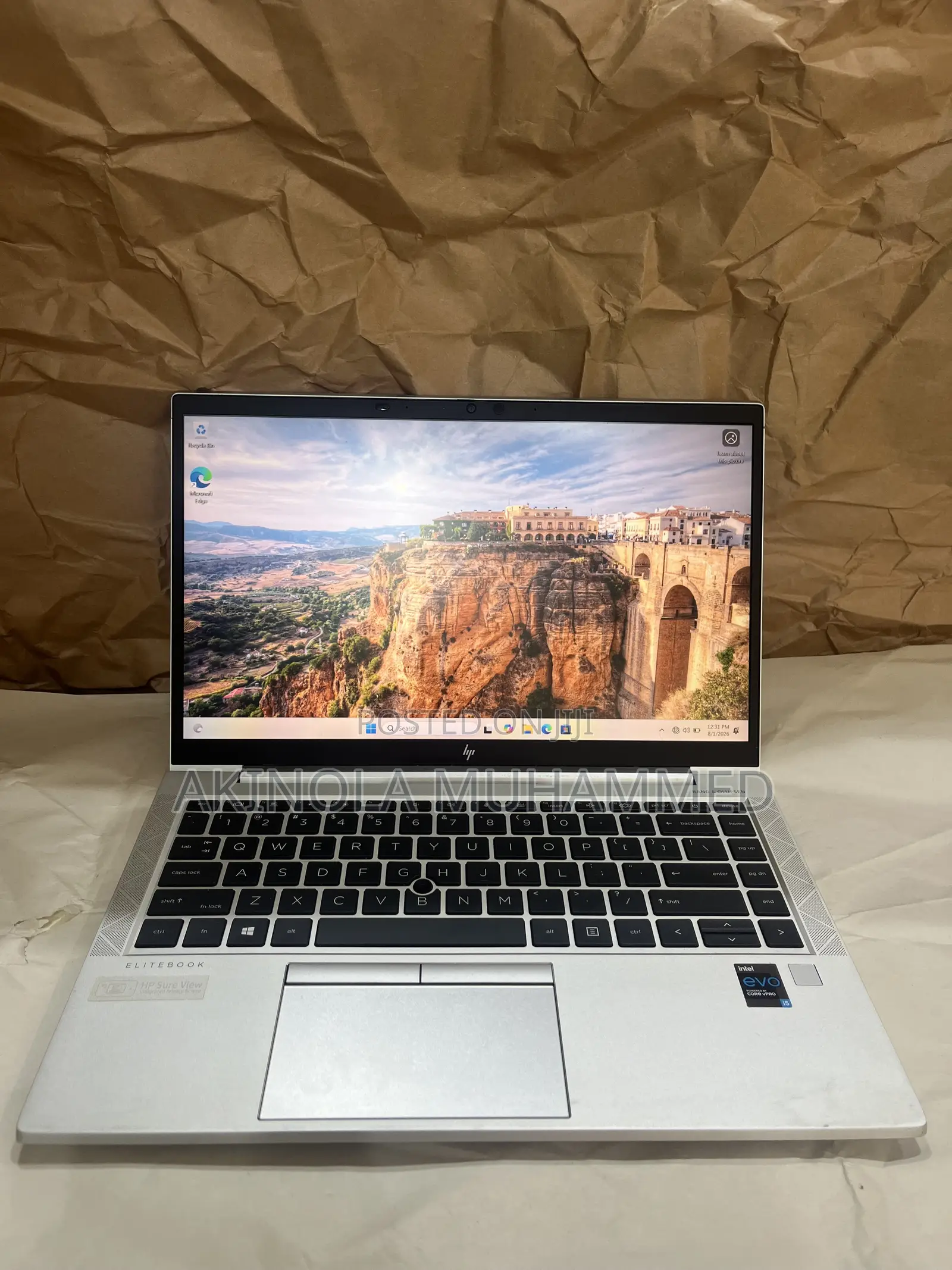 Laptop HP EliteBook 840 G8 16GB Intel Core i5 SSD 256GB