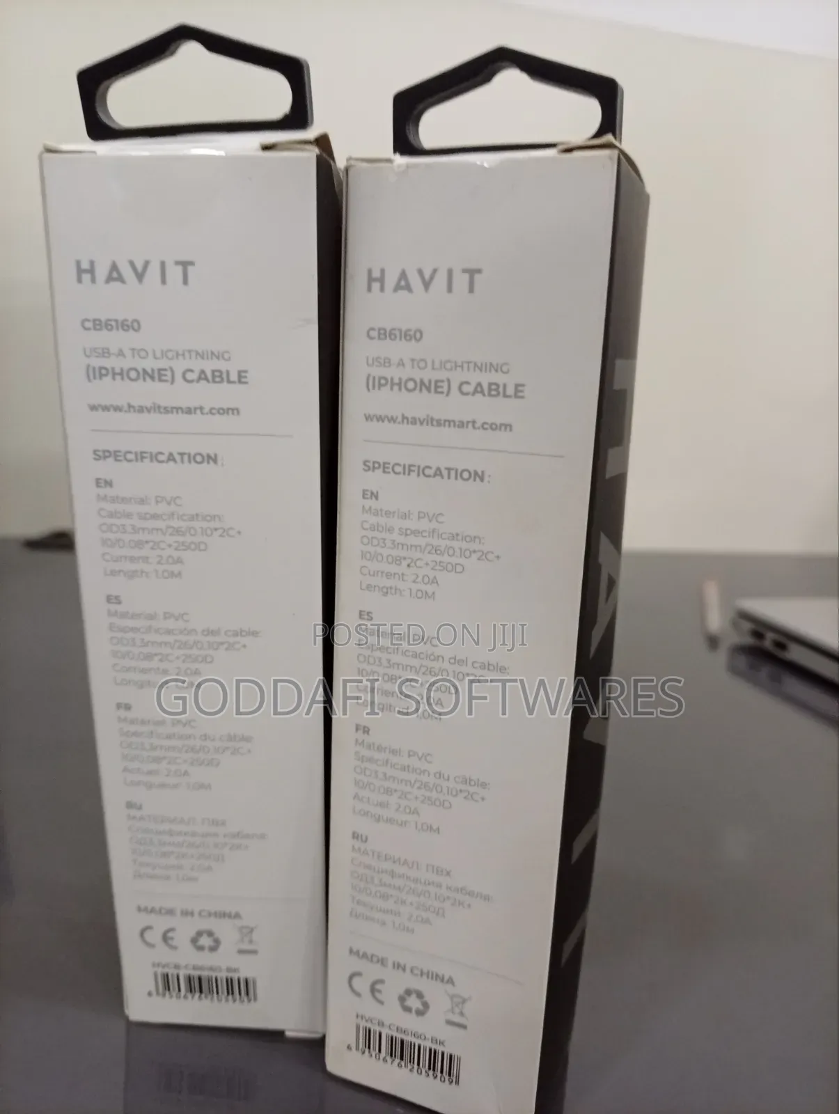 Havit CB6160 USB-A to Lightning 2.0A Cable