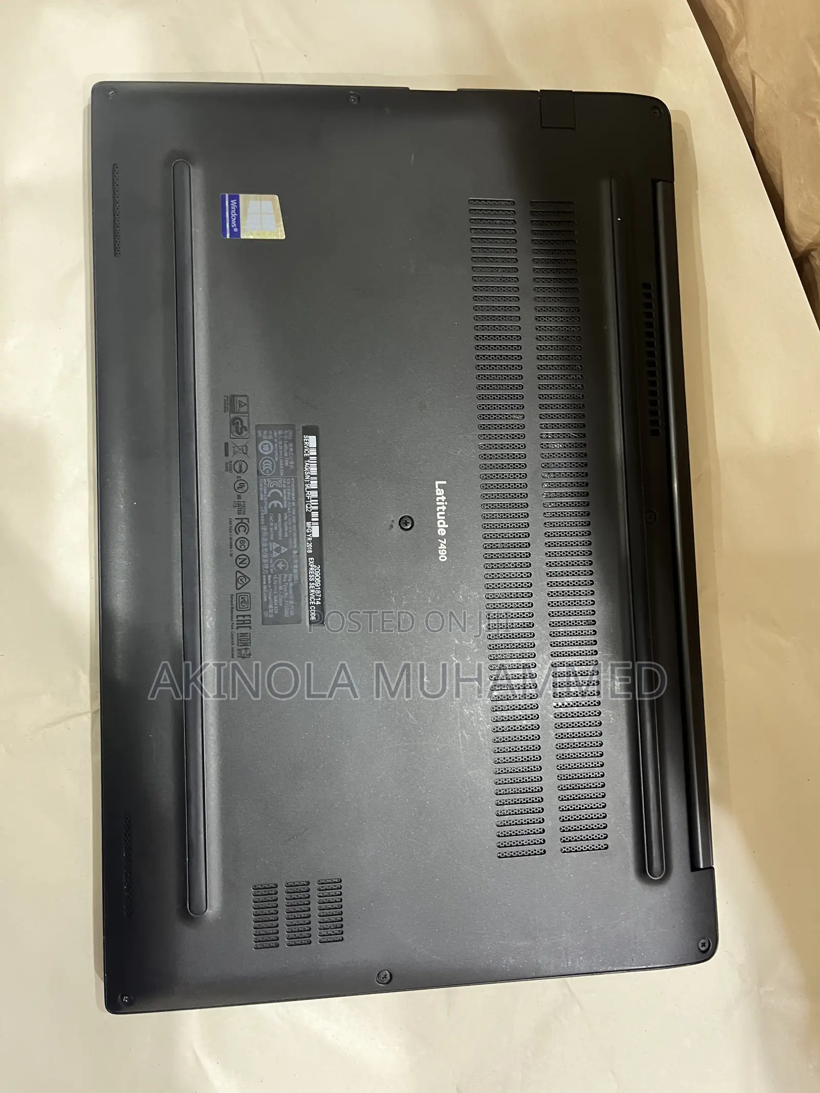 Laptop Dell Latitude 7490 8GB Intel Core i7 SSD 256GB